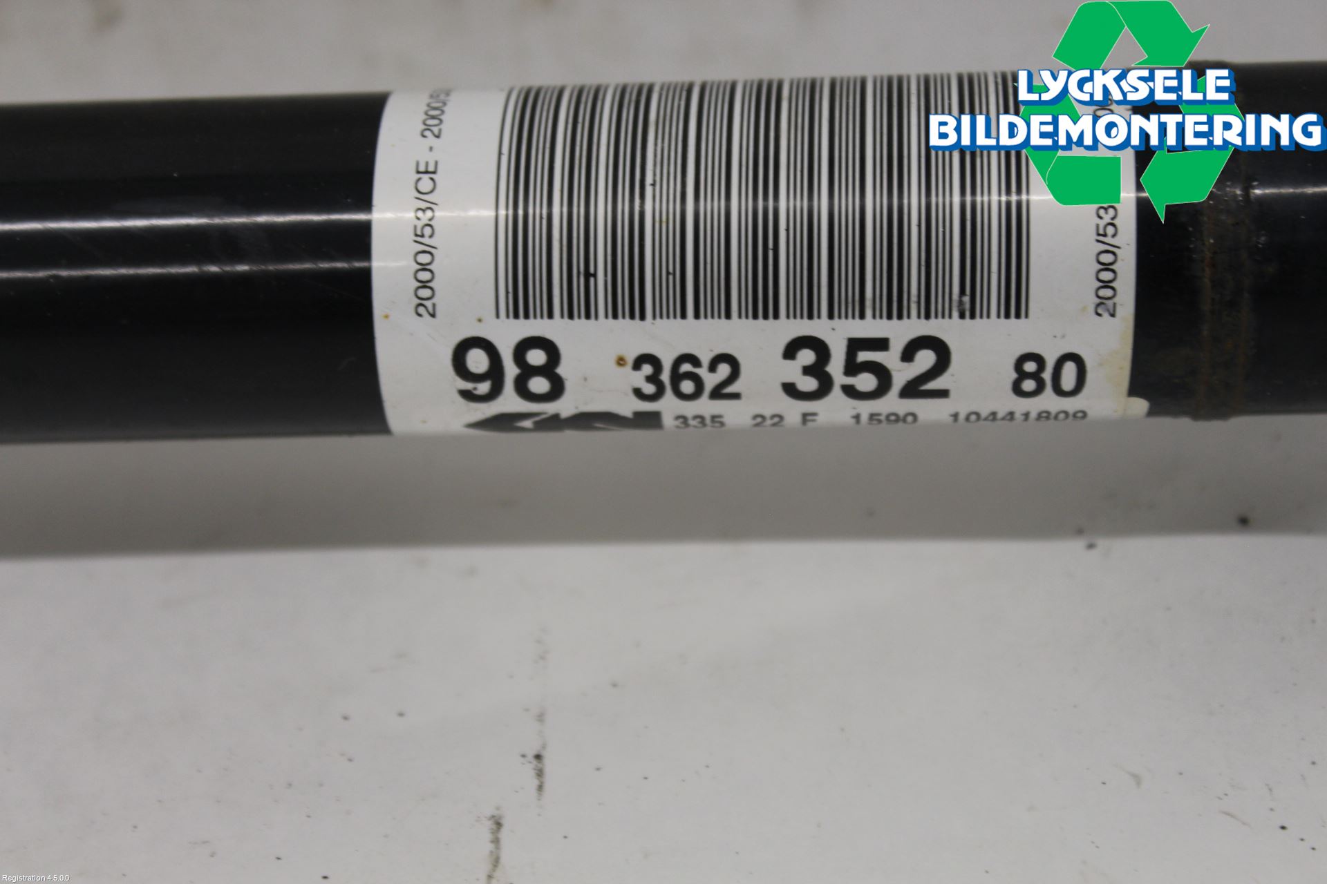 Peugeot 2008/E-2008 20- Drivaxel Fram Vänster