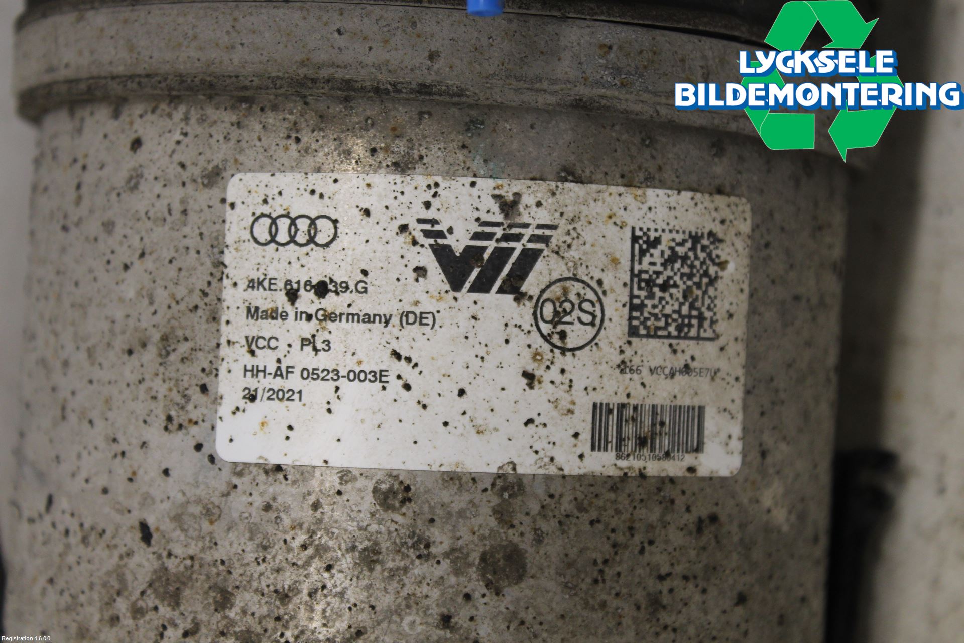 Audi E-TRON, S GE 19- Fjäderben Fram Höger