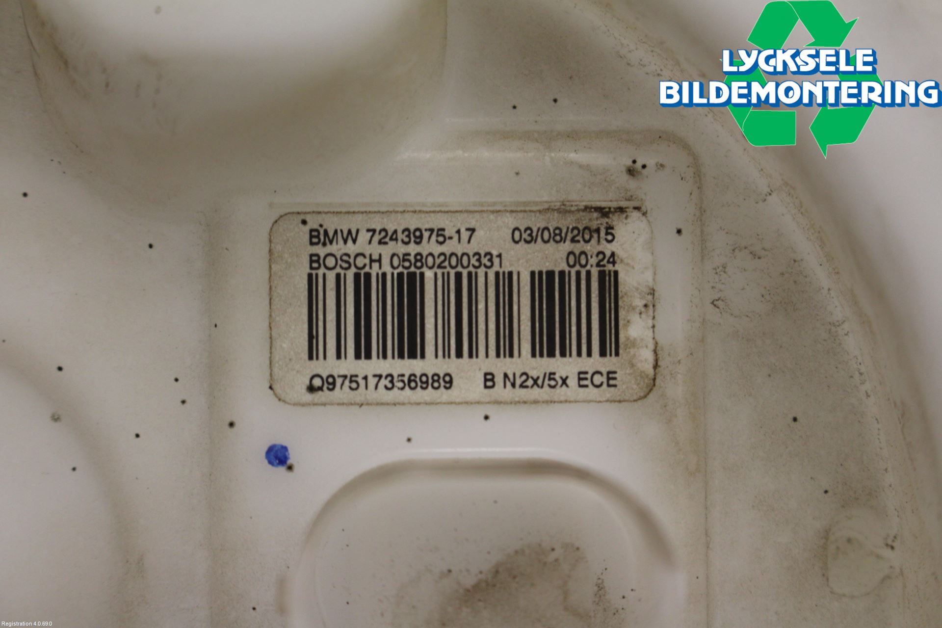 BMW 4 F36 Gran Coupé 14-20 Bränsle Insppump Bensin