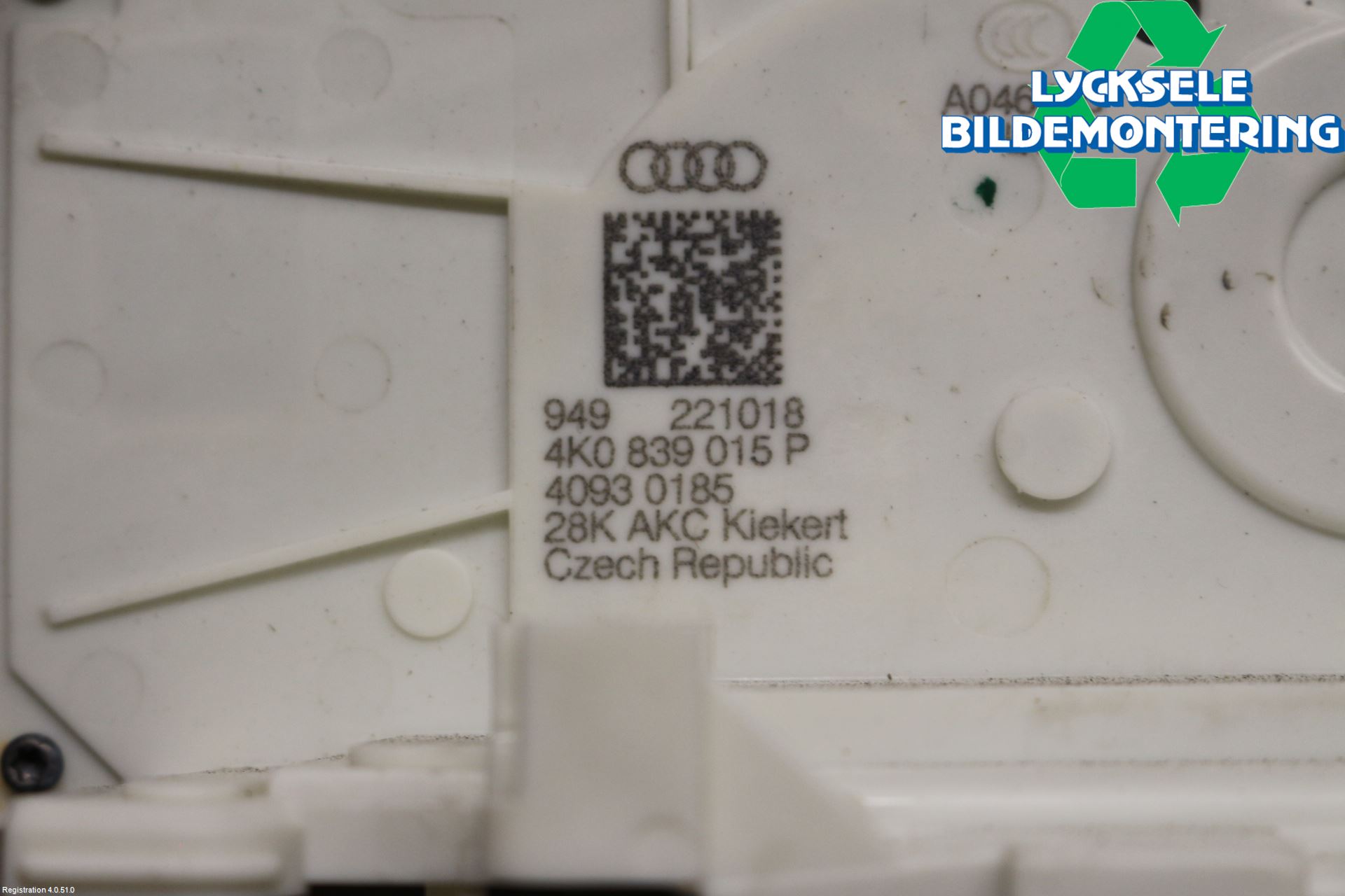 Audi Q8/SQ8 4M 19- Låskista-Dörrlås