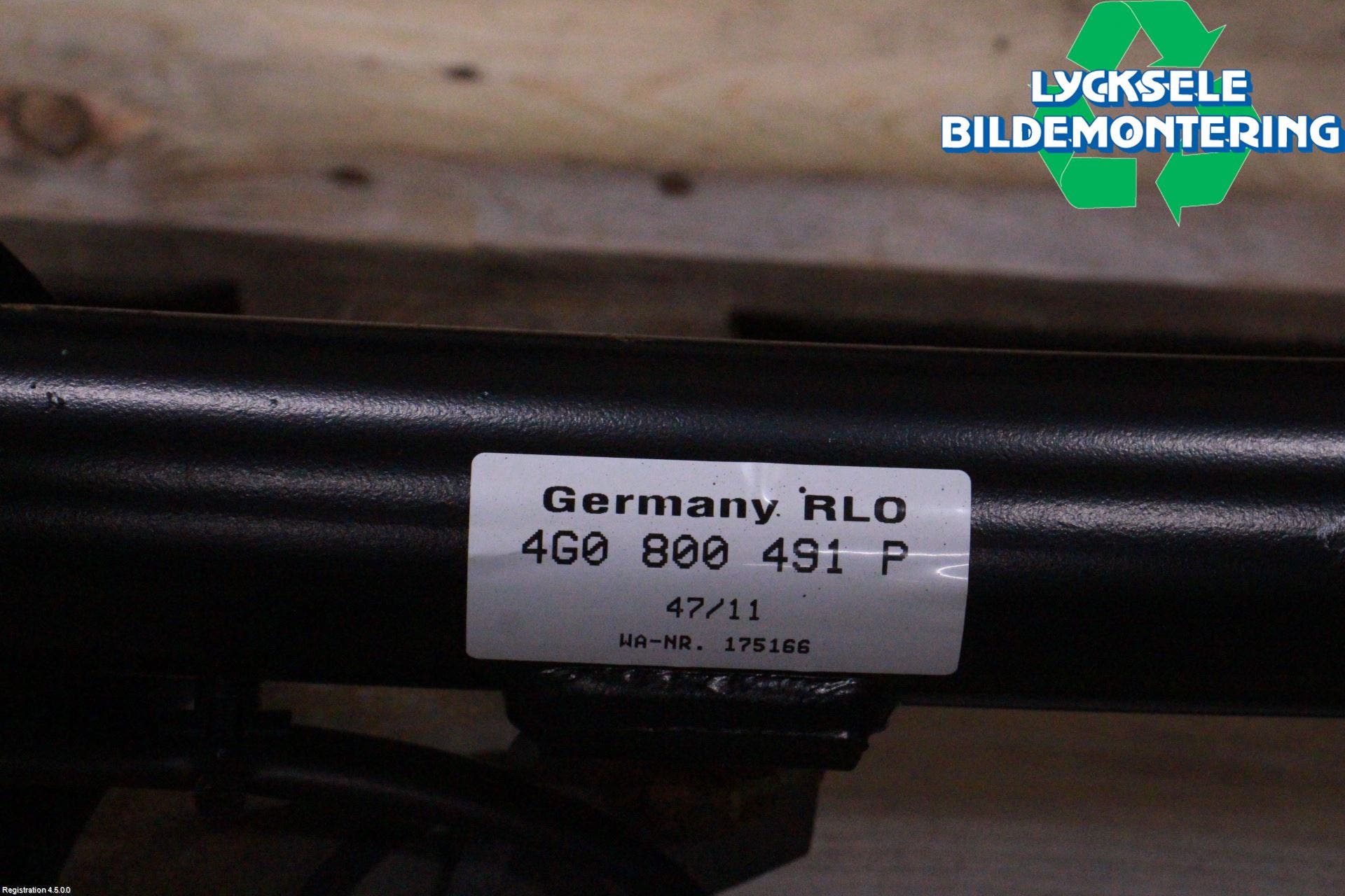 Audi A6/S6 4G 11-18 Dragkrok