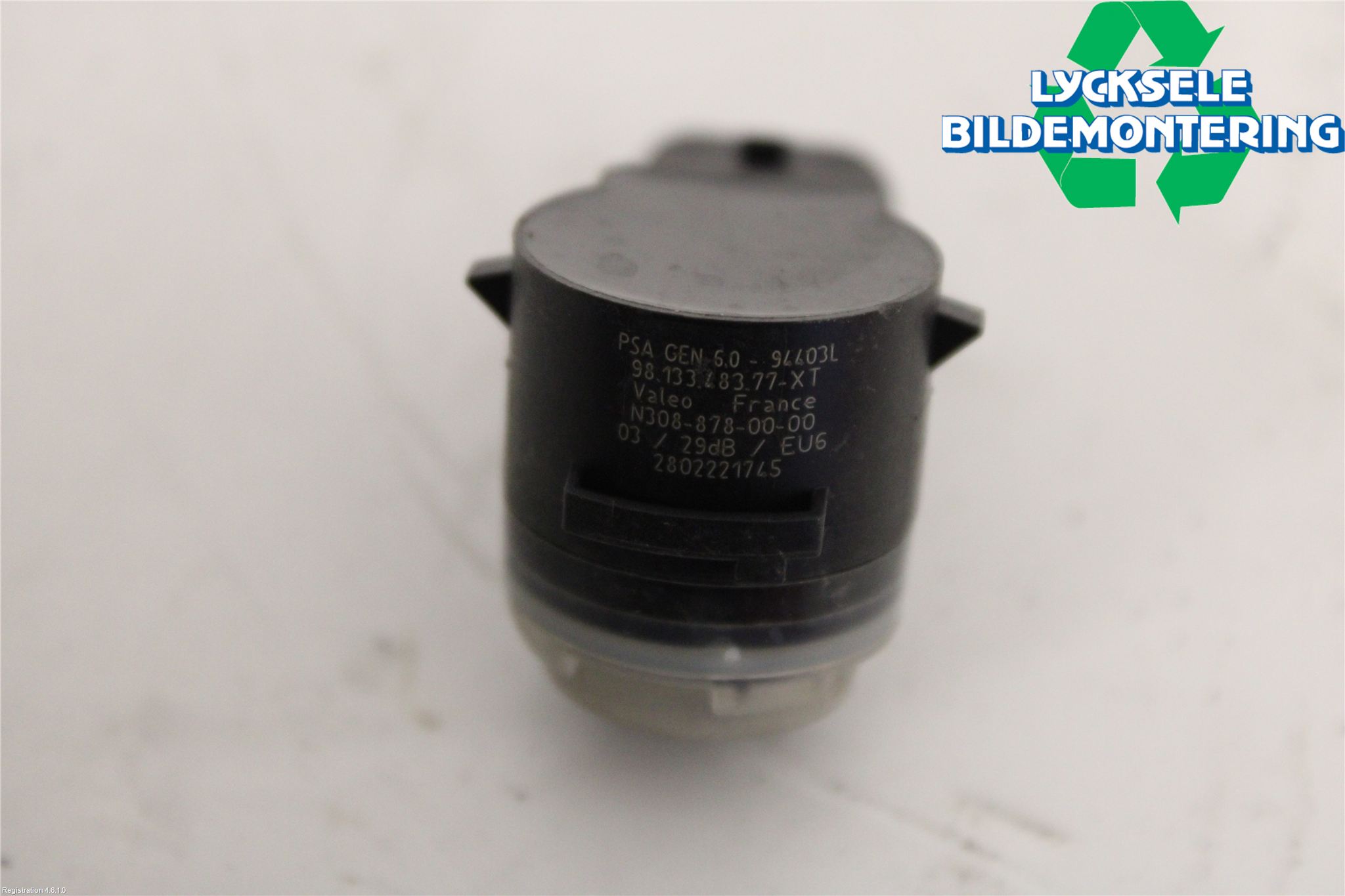 Peugeot 208/E-208 20- Parkeringshjälp Backsensor