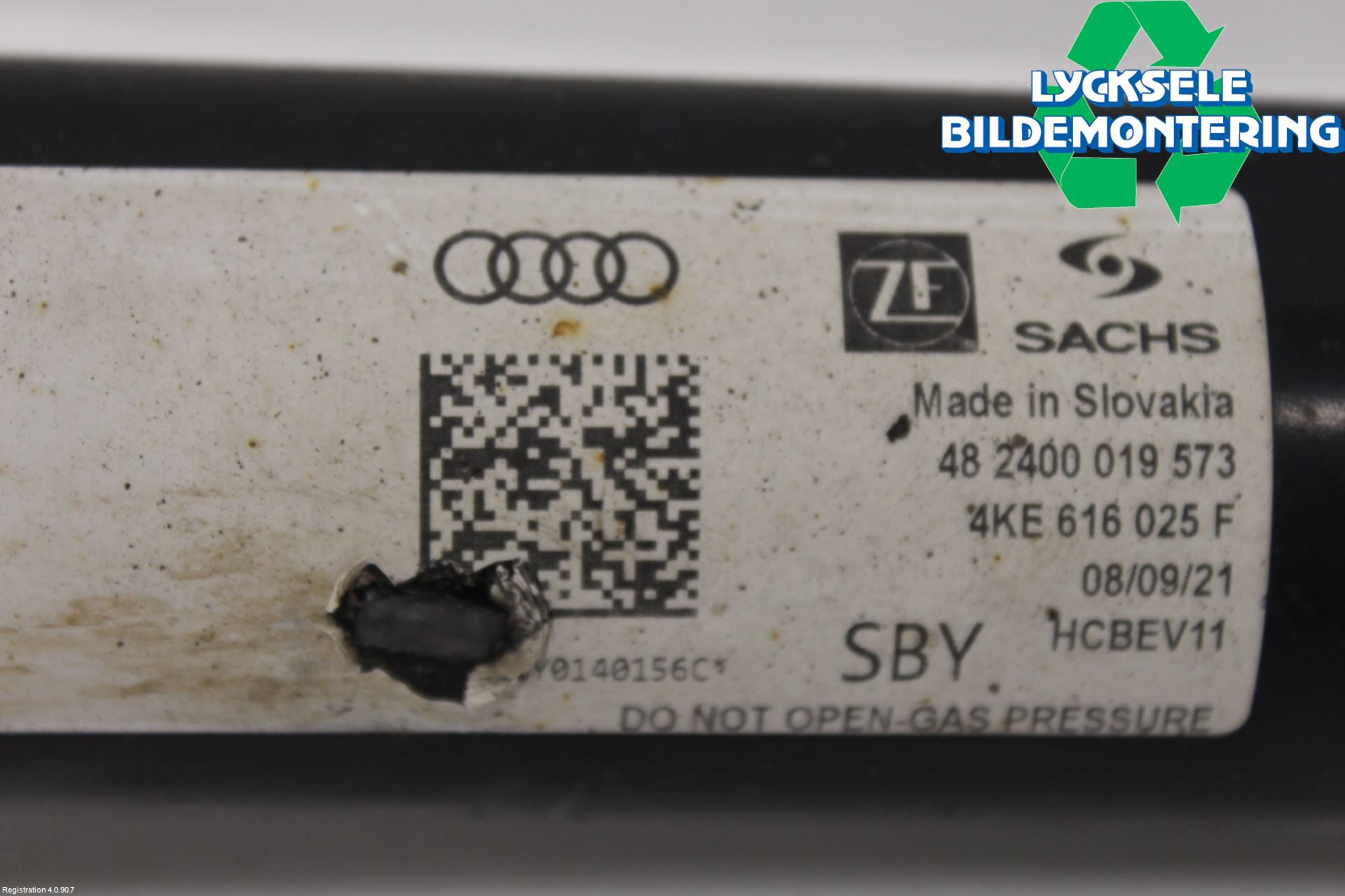 Audi E-TRON, S GE 19- Stötdämpare Bak