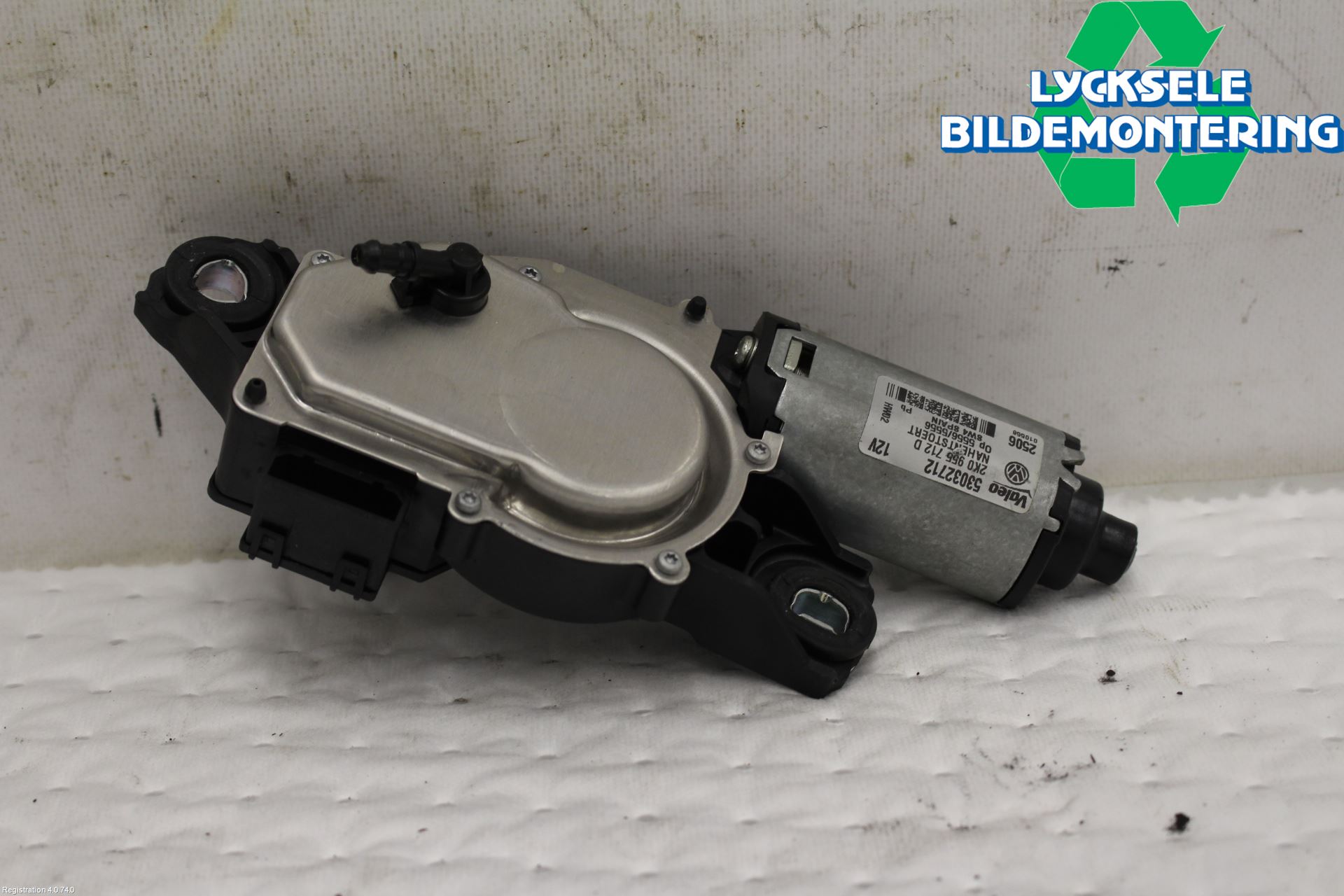 Volkswagen VW CADDY 16-20 Torkarmotor Baklucka