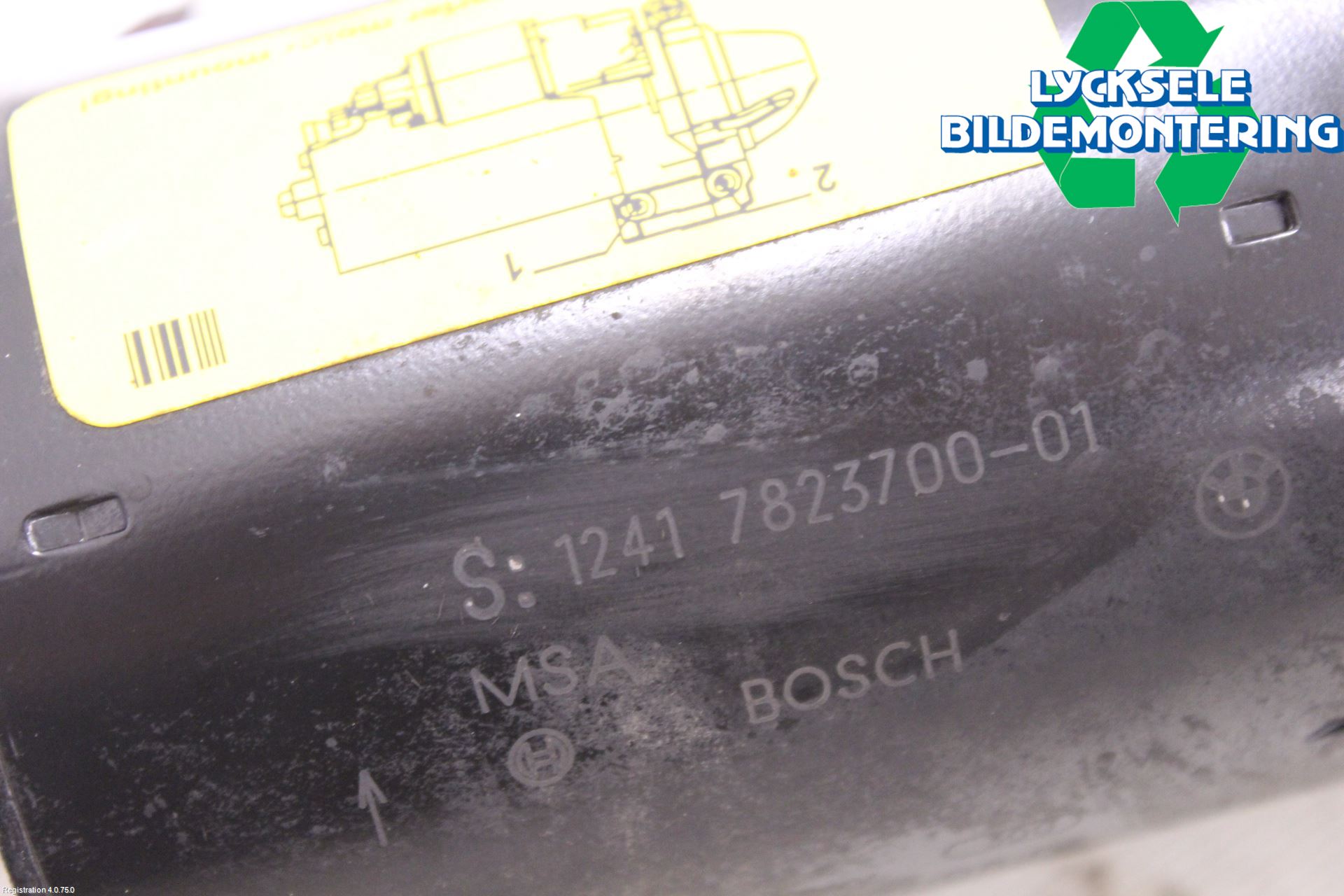 BMW 3 E90/91 SED/TOU 05-12 Startmotor Diesel