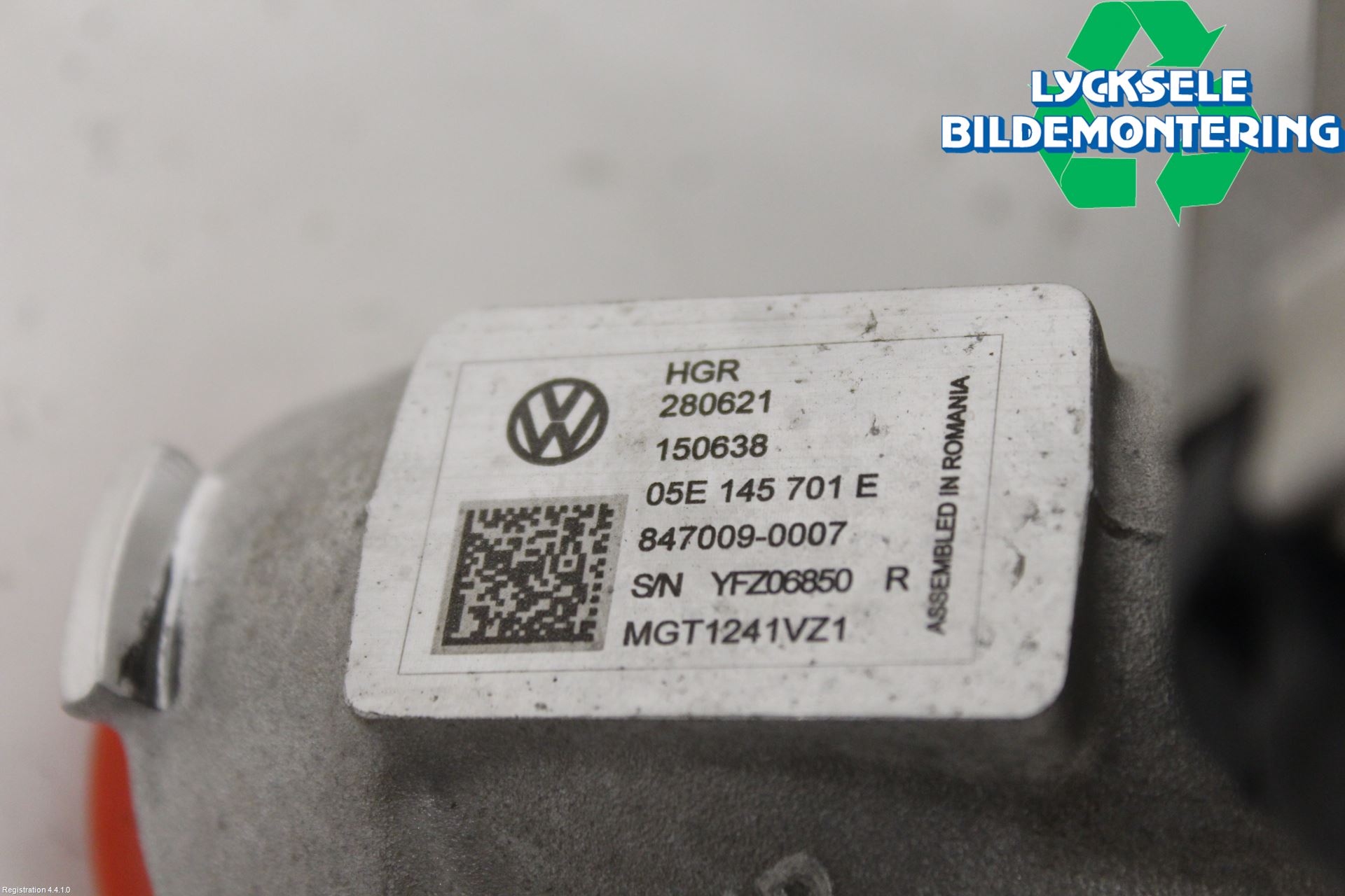 Volkswagen VW GOLF / E-GOLF VIII 20- Turboaggregat