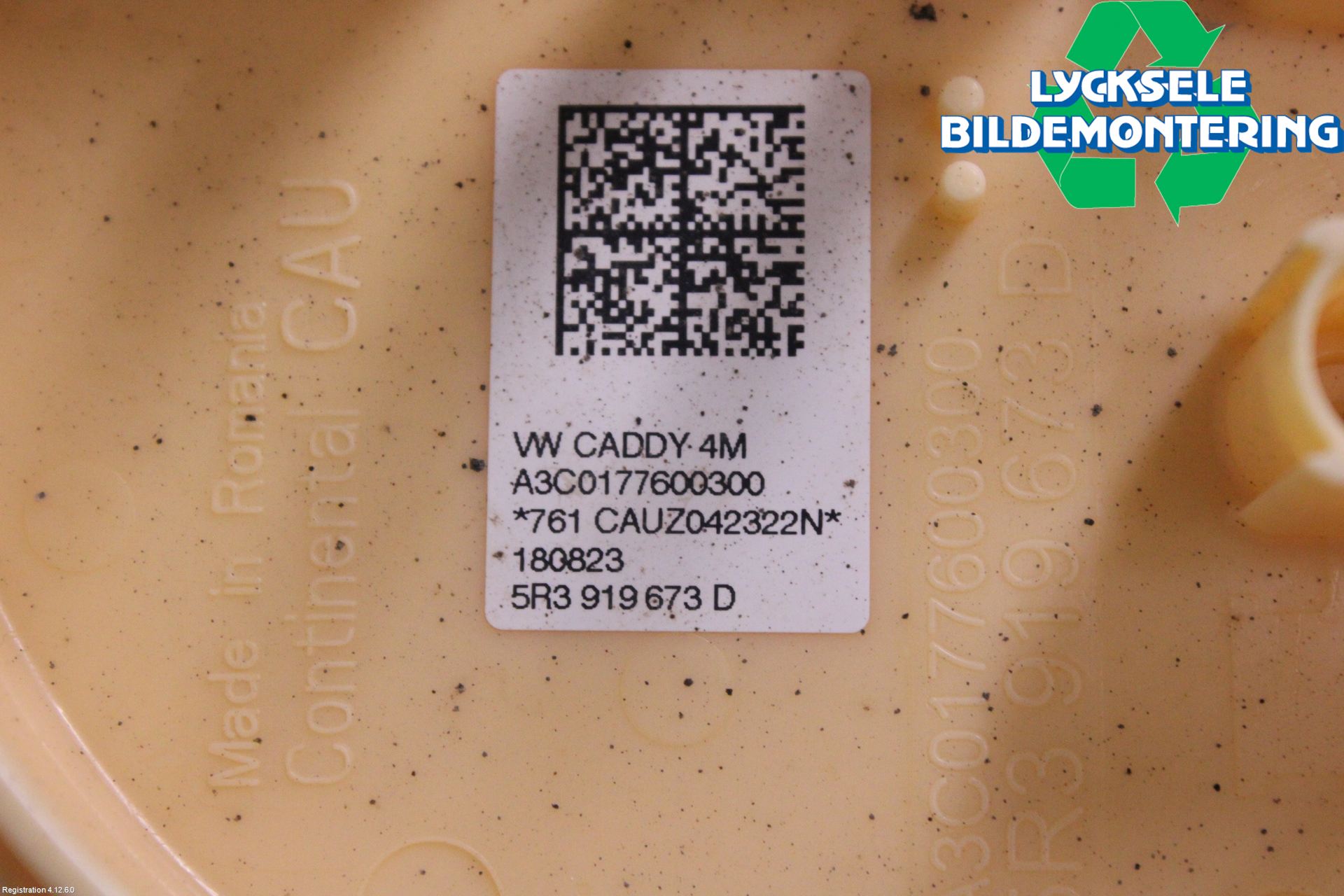 Volkswagen VW CADDY 21- Bränslepump El