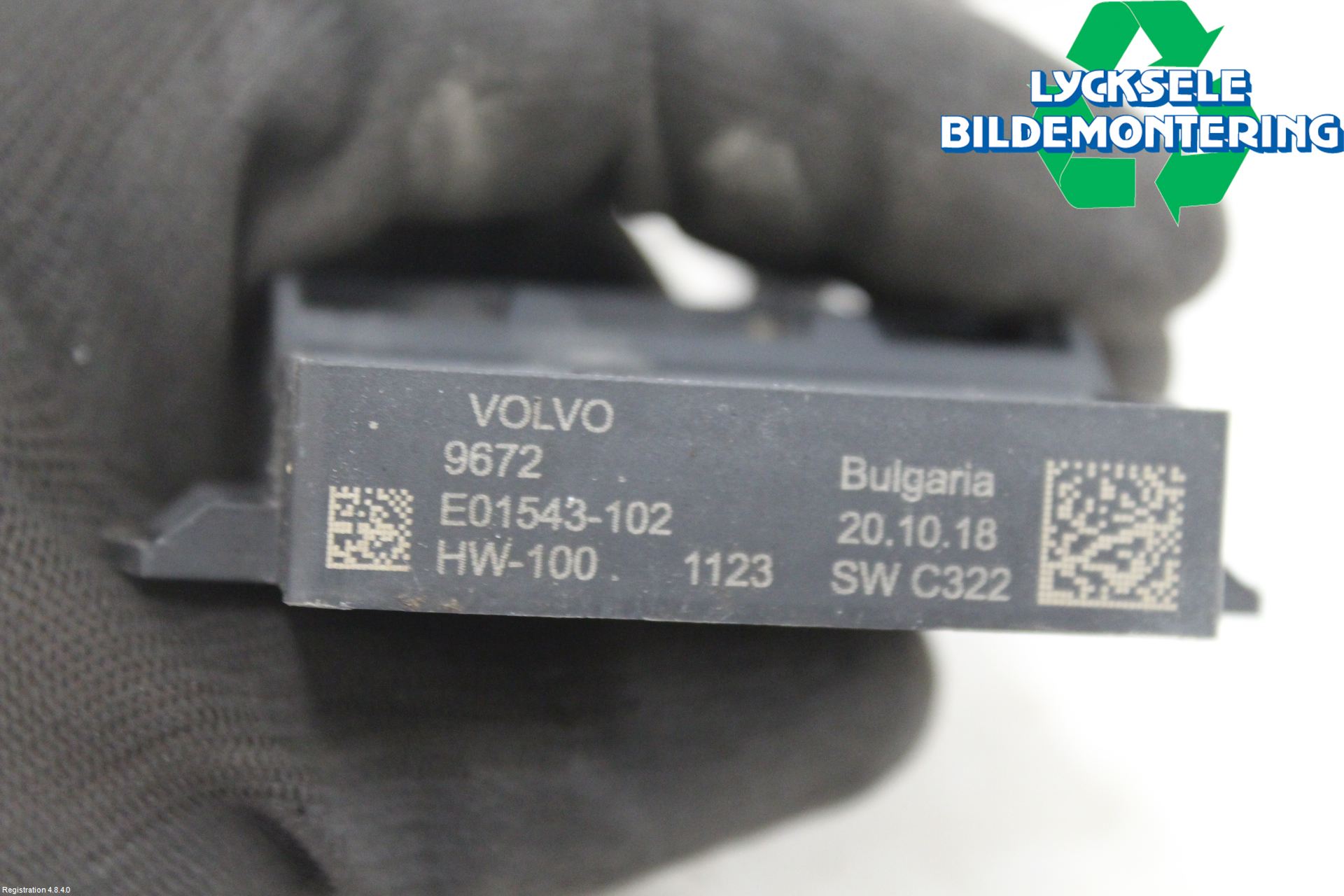 Volvo V60 19- Styrenhet Baklucka