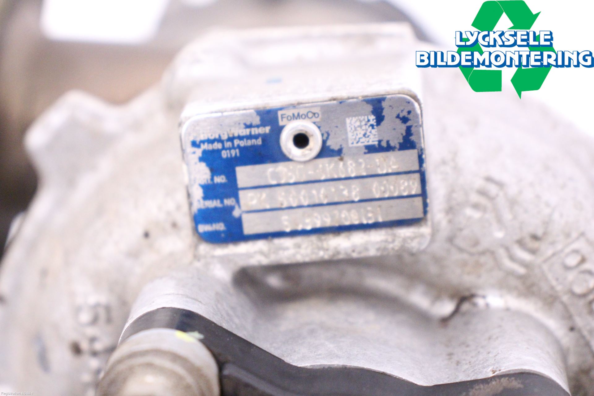 Ford MONDEO 07-15 Turboaggregat