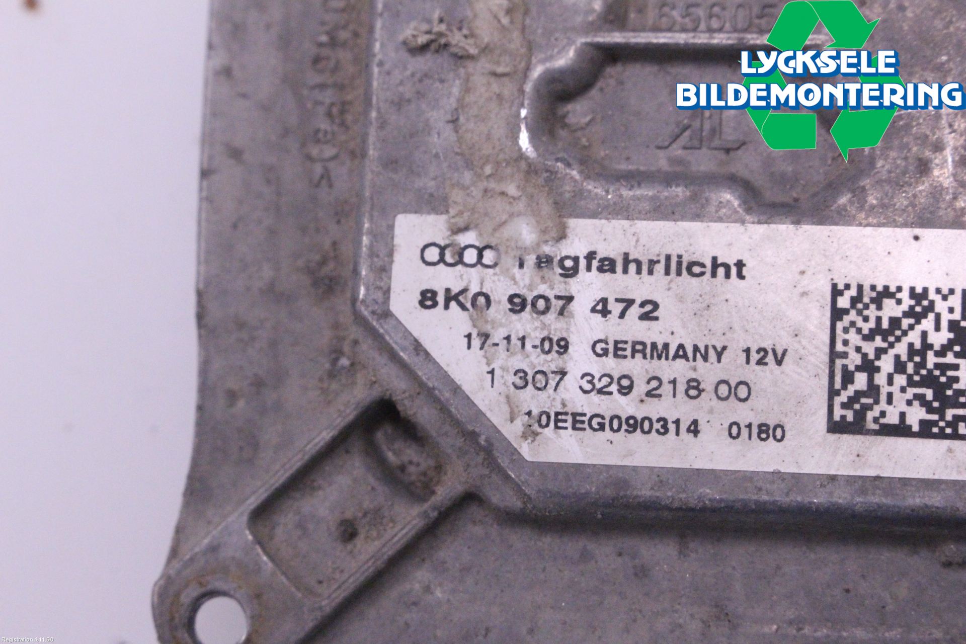 Audi A4/S4 08-11 Styrenhet Strålkastare