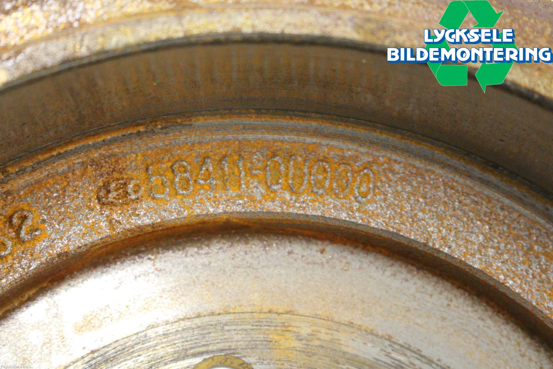 Kia RIO 17- Bromstrumma Bak