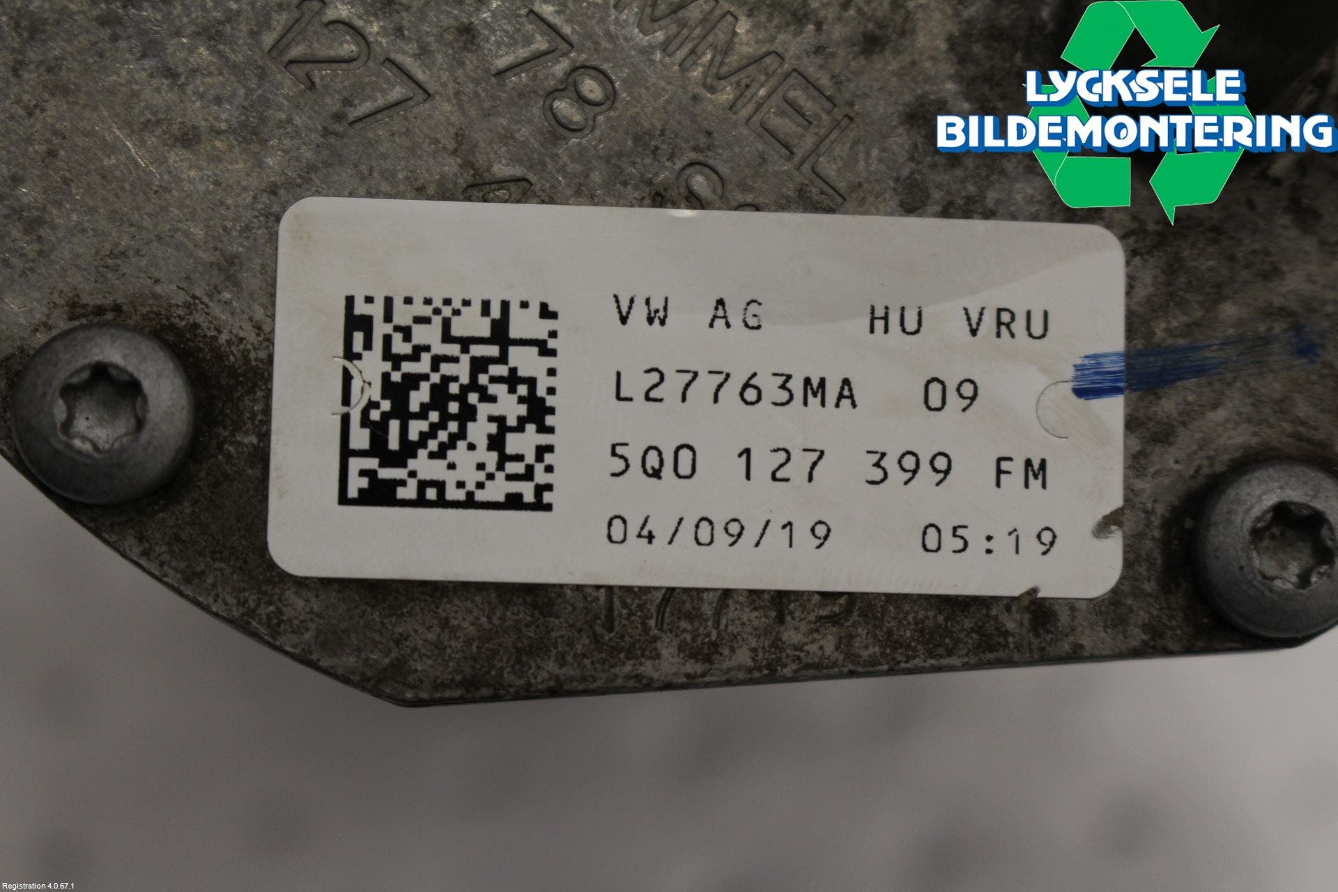 Volkswagen VW ARTEON 17- Bränslefilter-Hållare