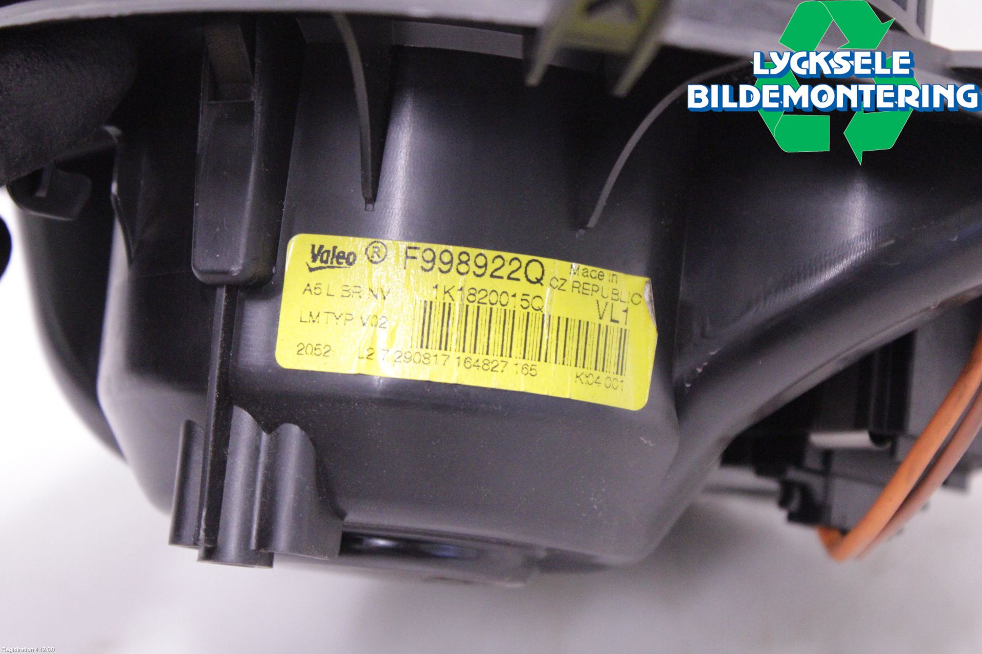 Audi Q3 8U 12-18 Ac Värmefläkt