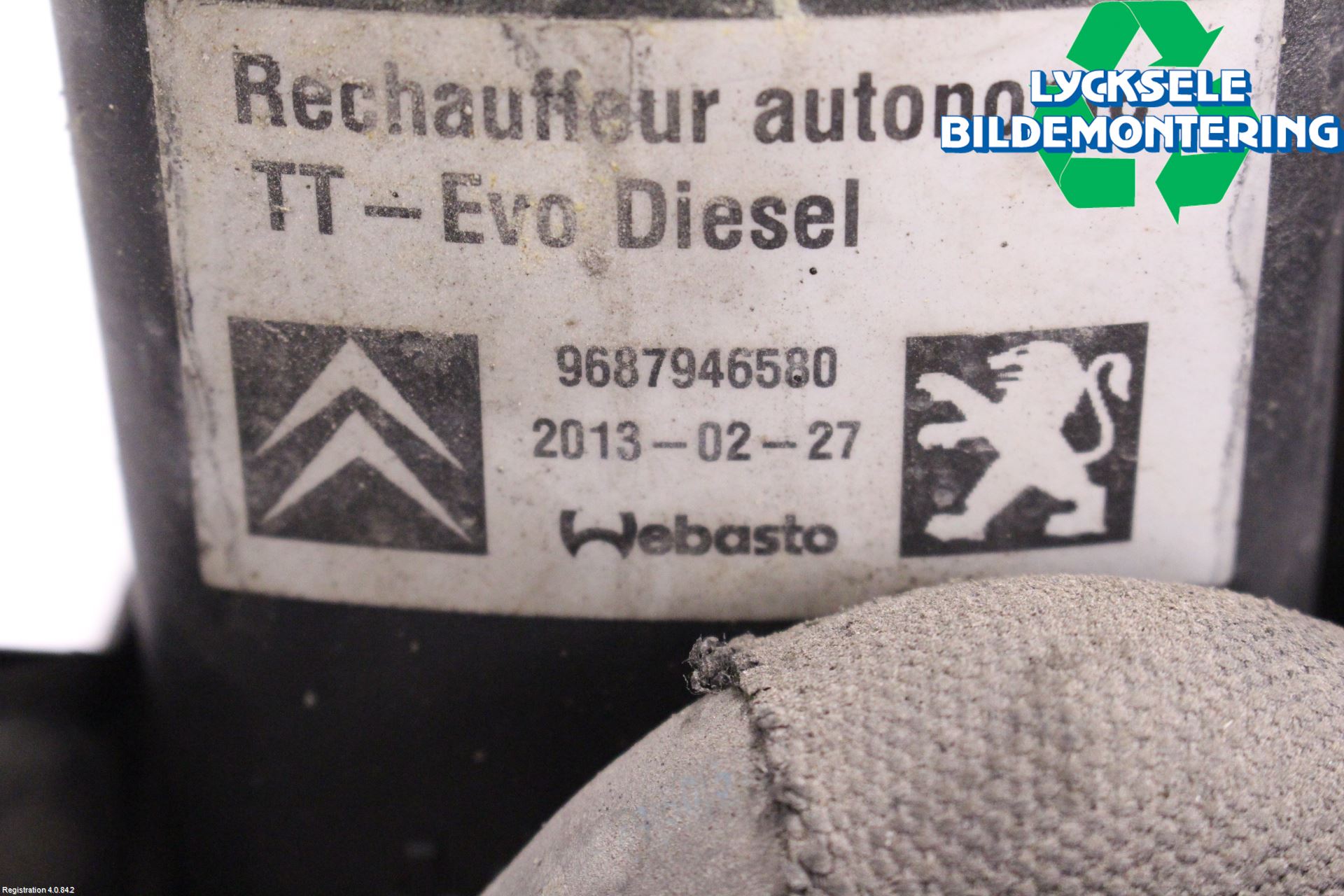 Peugeot 508 11-18 Dieselvärmare