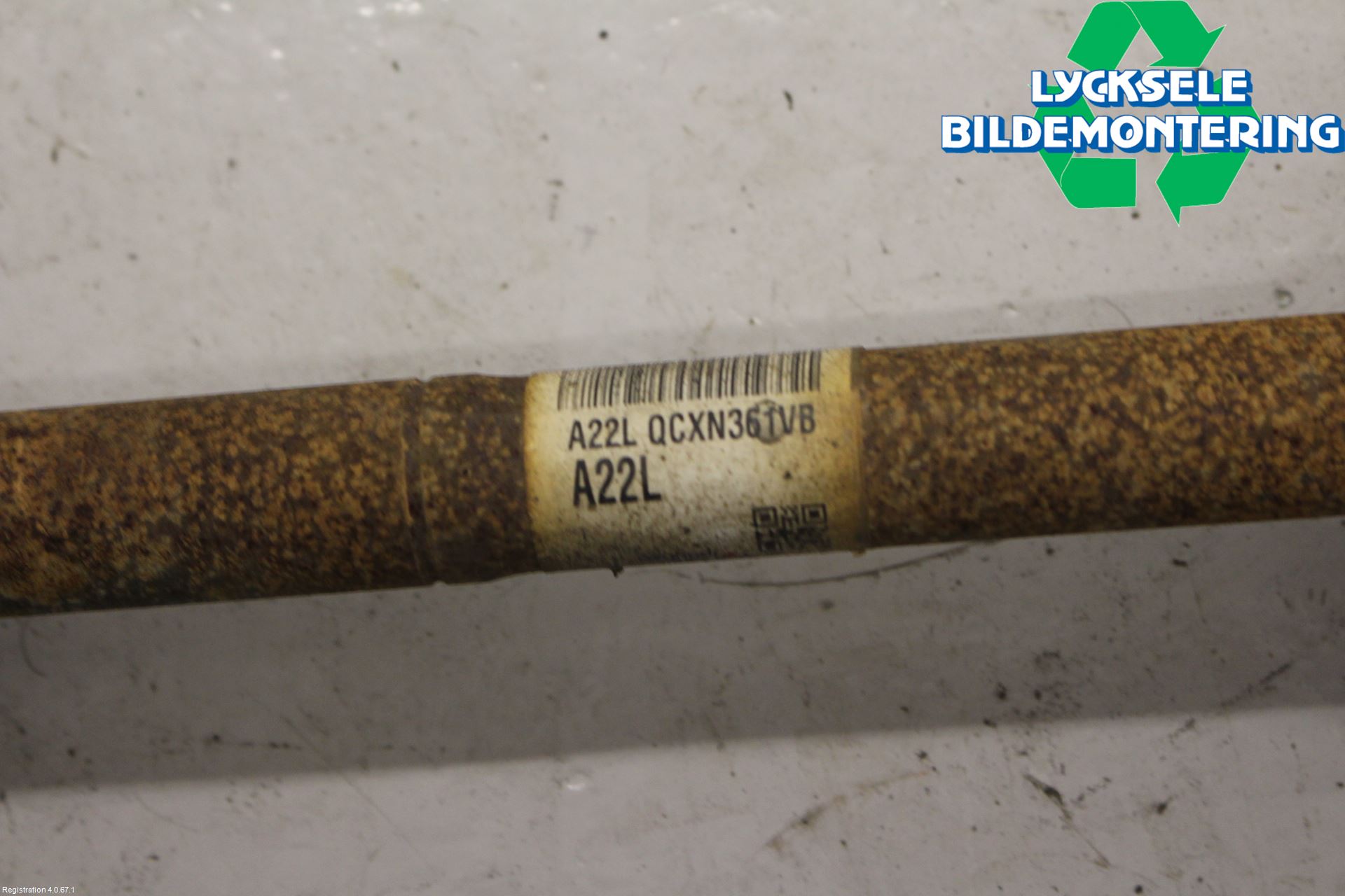 Kia CEED 12-18 Drivaxel Fram Vänster