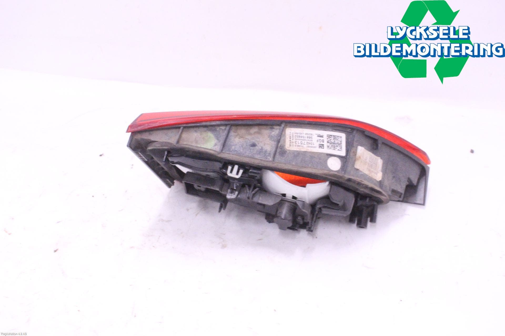 Opel ASTRA K 16-22 Bakljus Lucka Hö