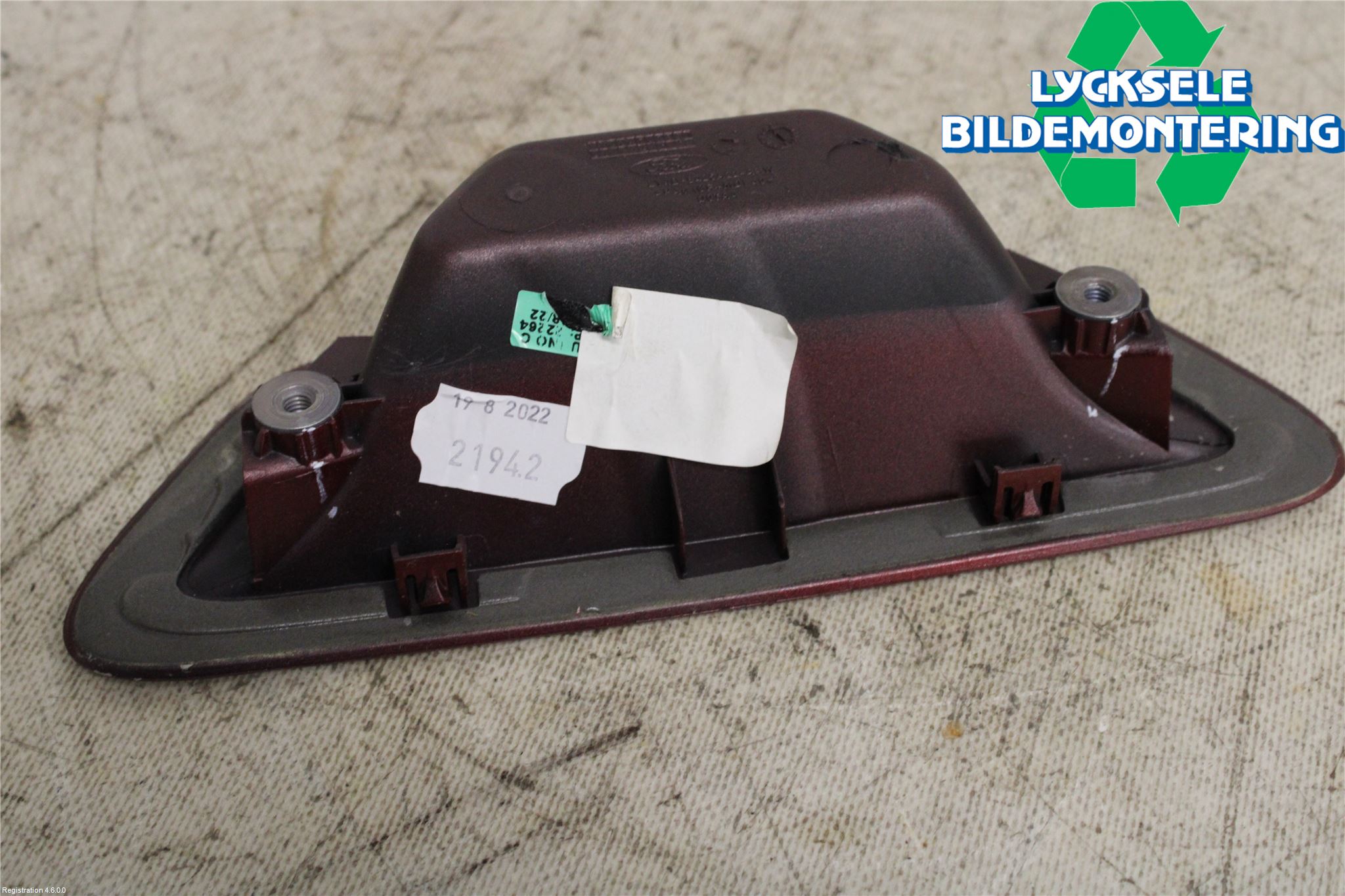 Ford KUGA/KUGA PHEZ/FHEV 20- Bakluckehandtag