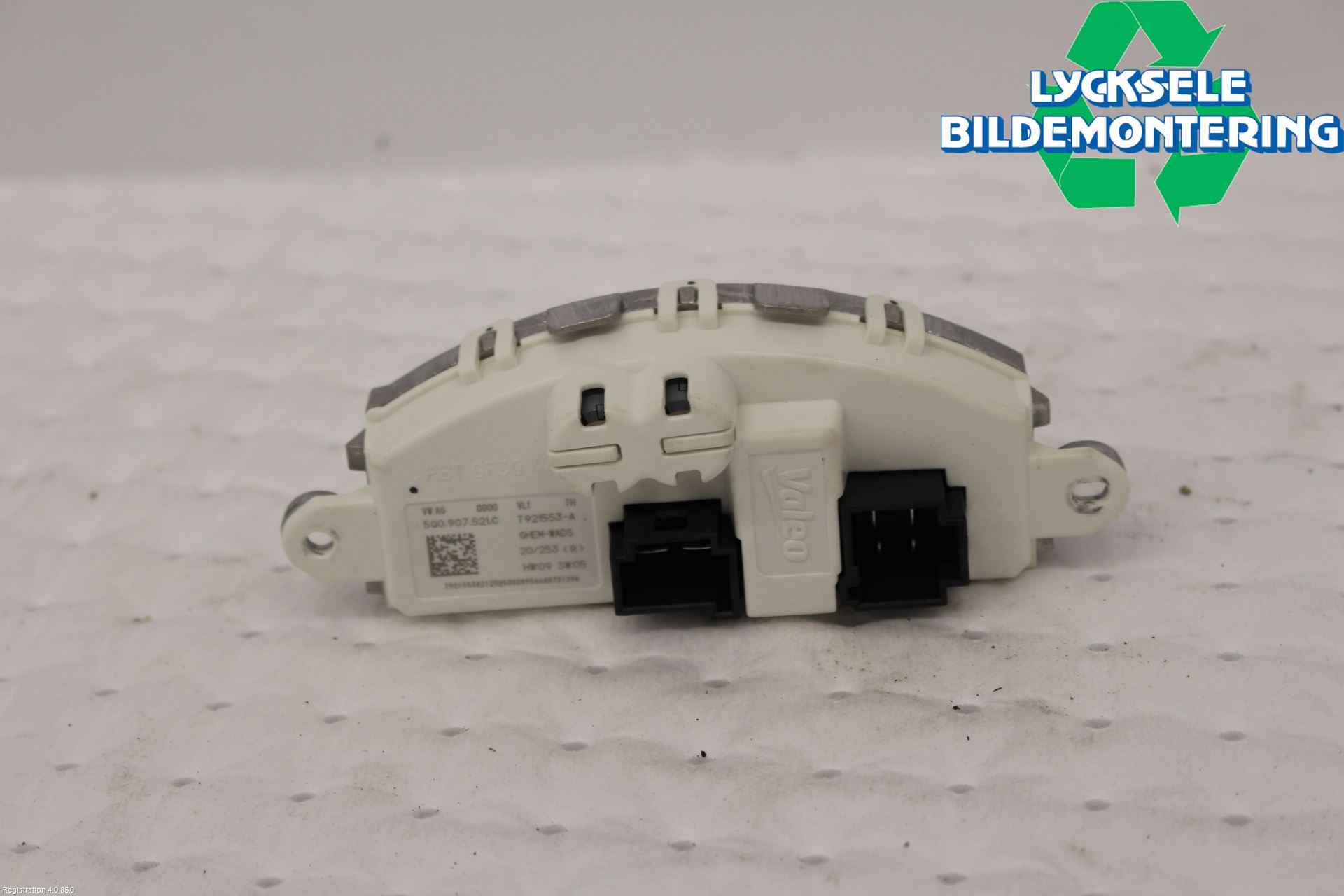 Audi A1 19- Värmefläktsmotstånd