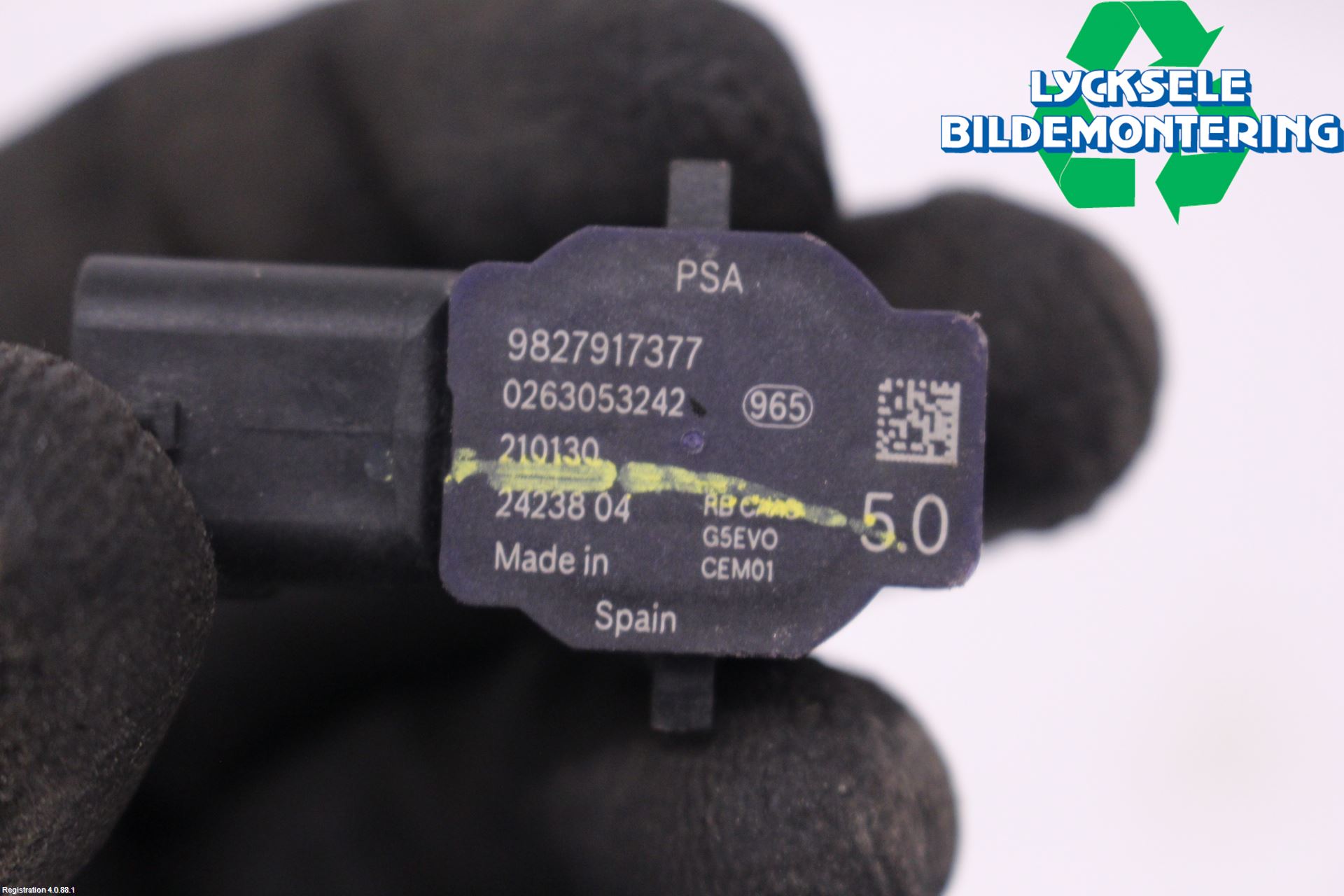 Peugeot 3008 17-24 Parkeringshjälp Frontsensor