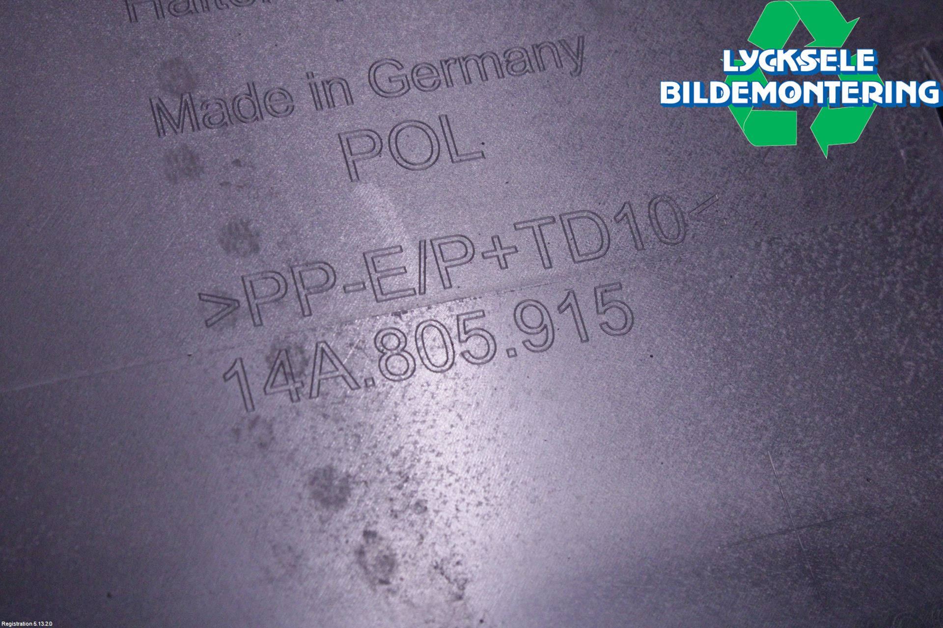 Volkswagen VW ID.7/TOURER 24- Spoiler Fram