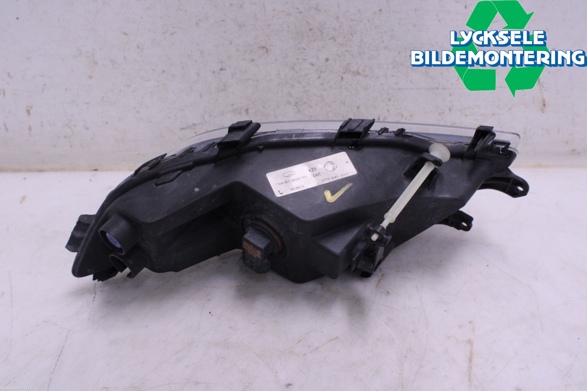 Skoda SUPERB 09-15 Dimljus-Varselljus Fram