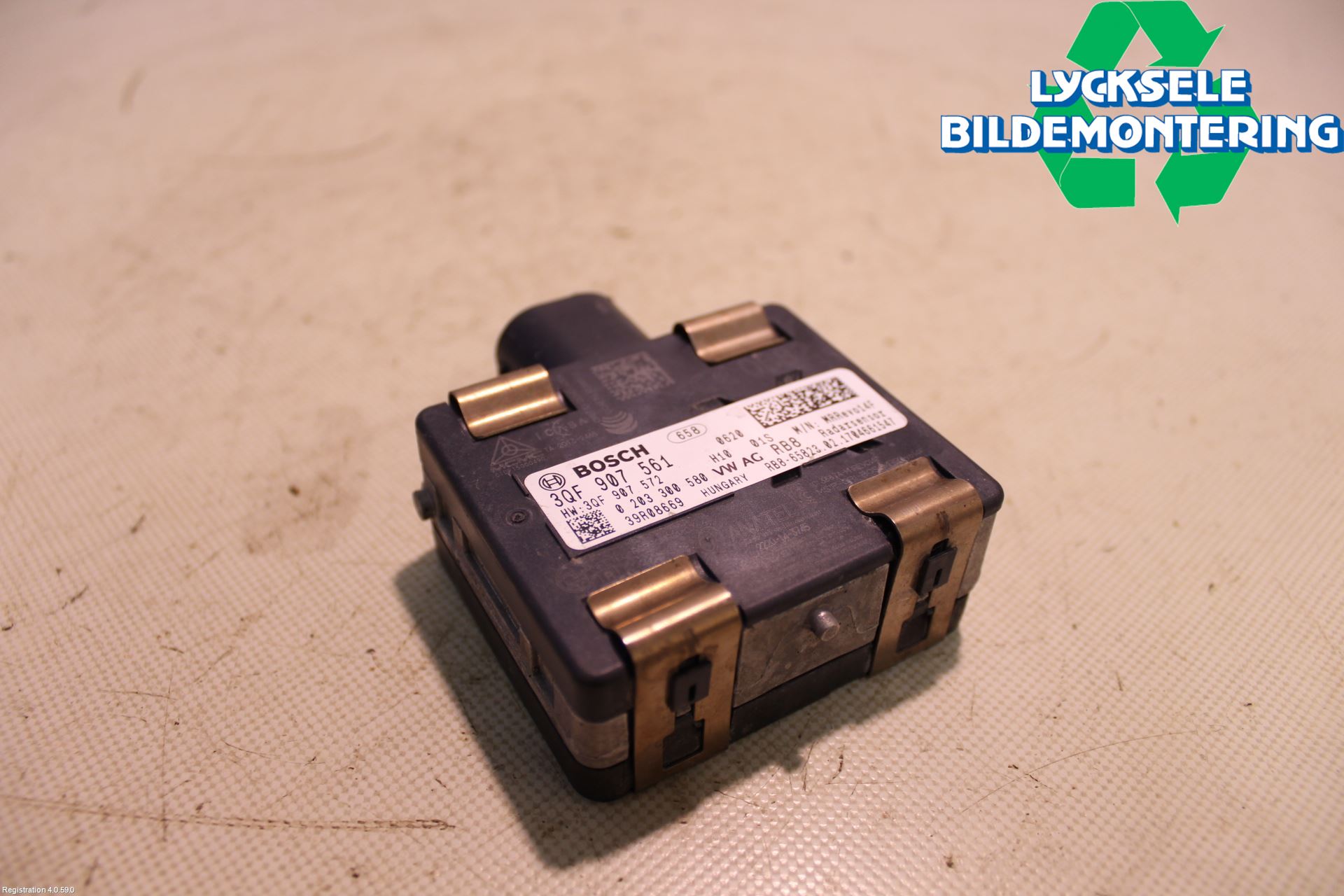 Volkswagen VW GOLF / E-GOLF VII 13-20 Sensor Aktivt Kollisionsskydd