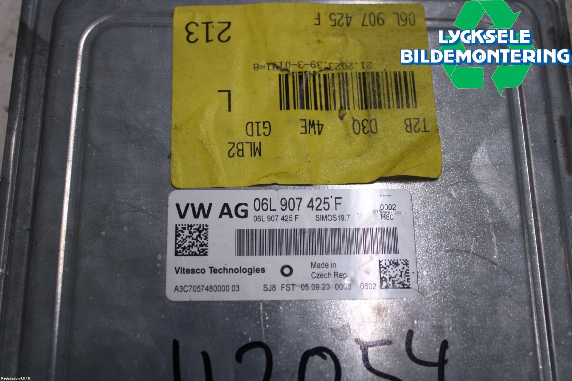Audi A4/S4 B9 20- Styrenhet Insprut Bensin