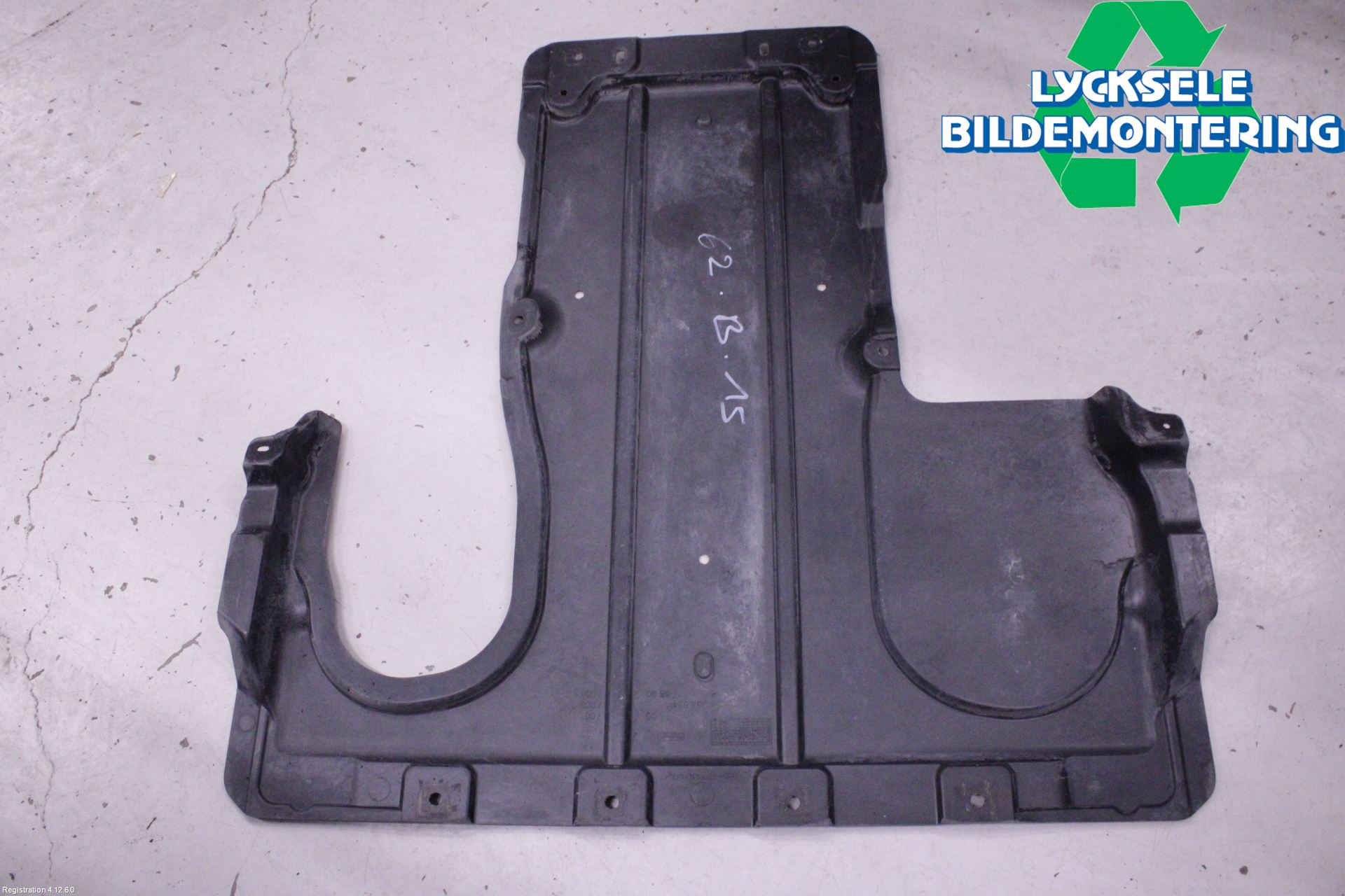 Mercedes-Benz MB GLC-KLASS (X253/C253) 15-22 Hasplåt Plåt-Plast