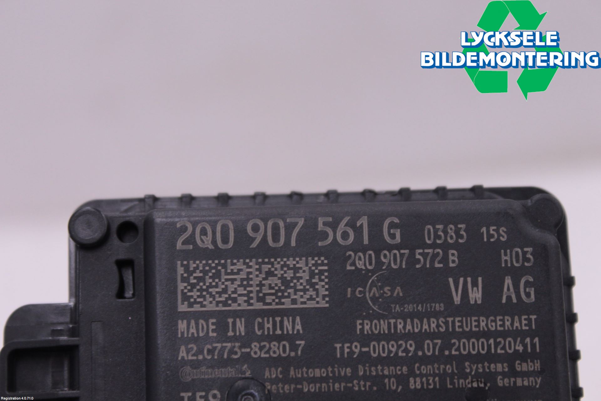 Volkswagen VW T-CROSS 19- Sensor Adaptiv Farthållare