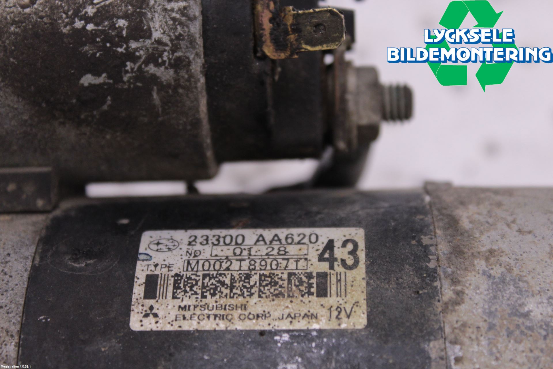 Subaru OUTBACK 10-15 Startmotor Diesel