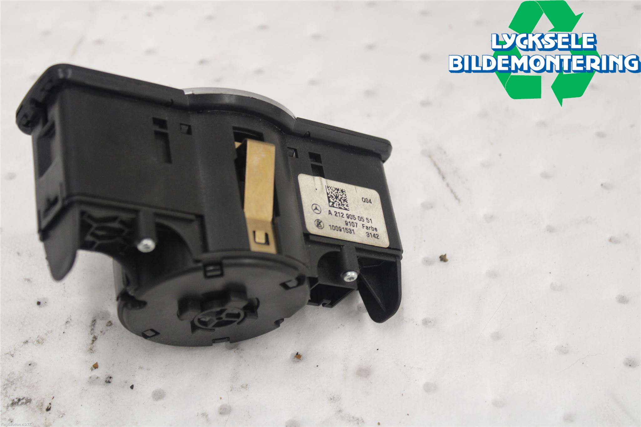Mercedes-Benz MB B-KLASS (W246/W242) 12-19 Strömställare Ljus