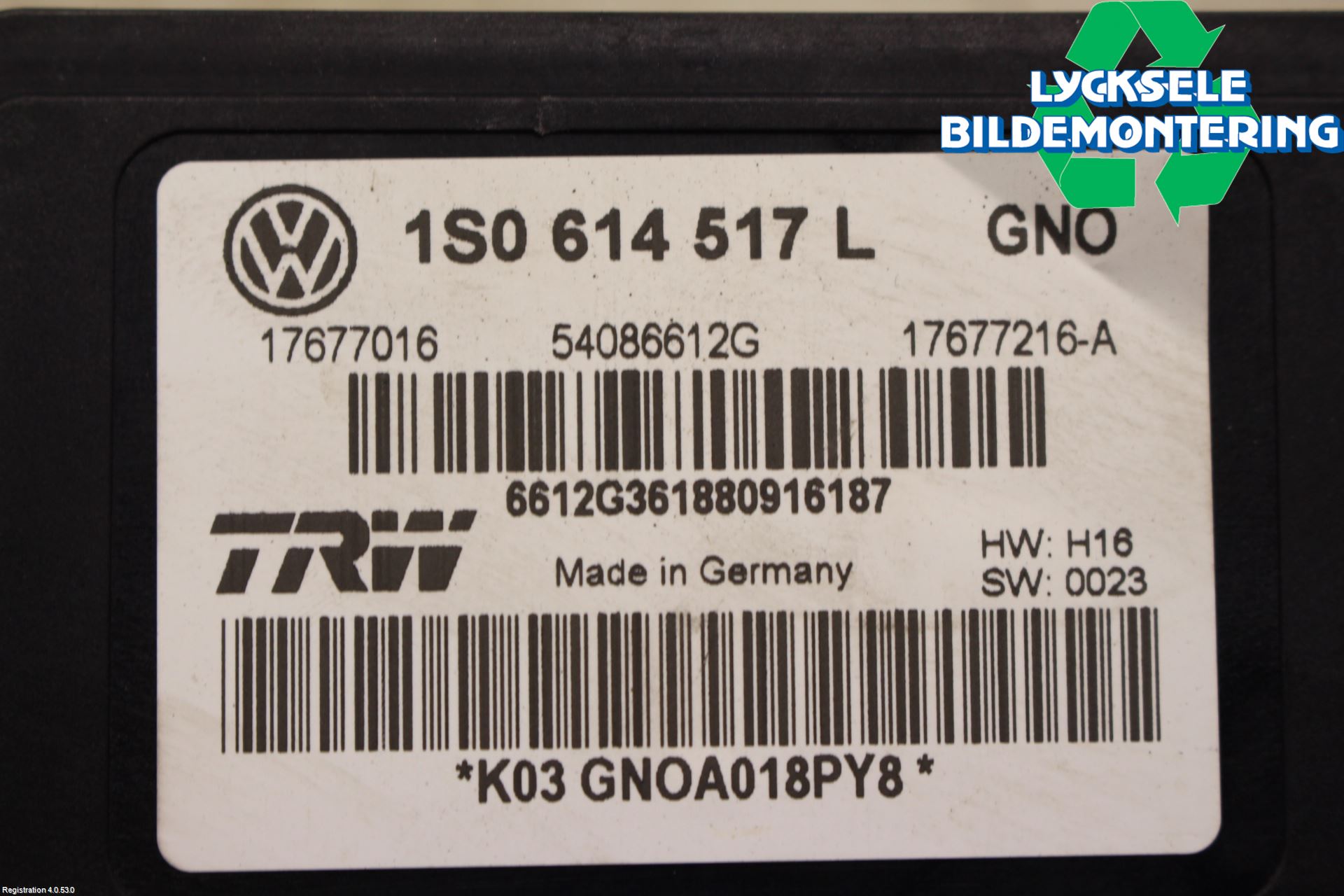 Volkswagen VW UP! / E-UP! Abs Hydraulaggregat