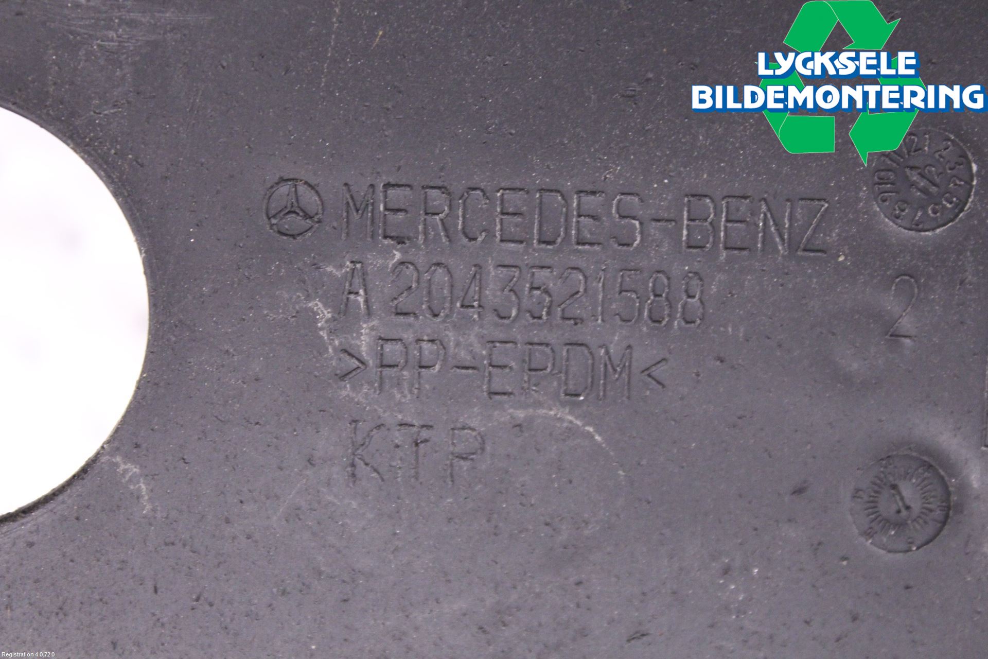 Mercedes-Benz MB GLK-KLASS (X204) 08-16 Bärarm Bak Vä-Hö