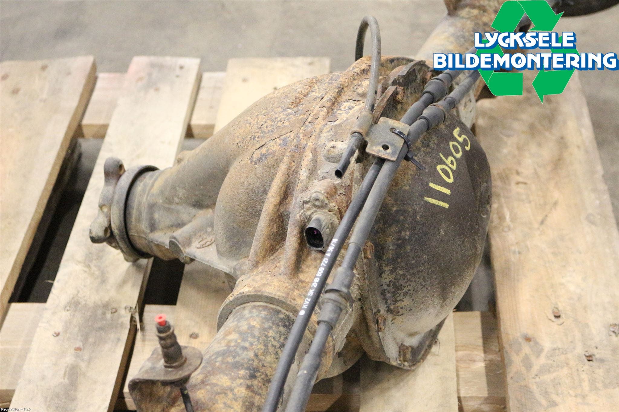 Volkswagen VW AMAROK 2H 10-22 Bakaxel