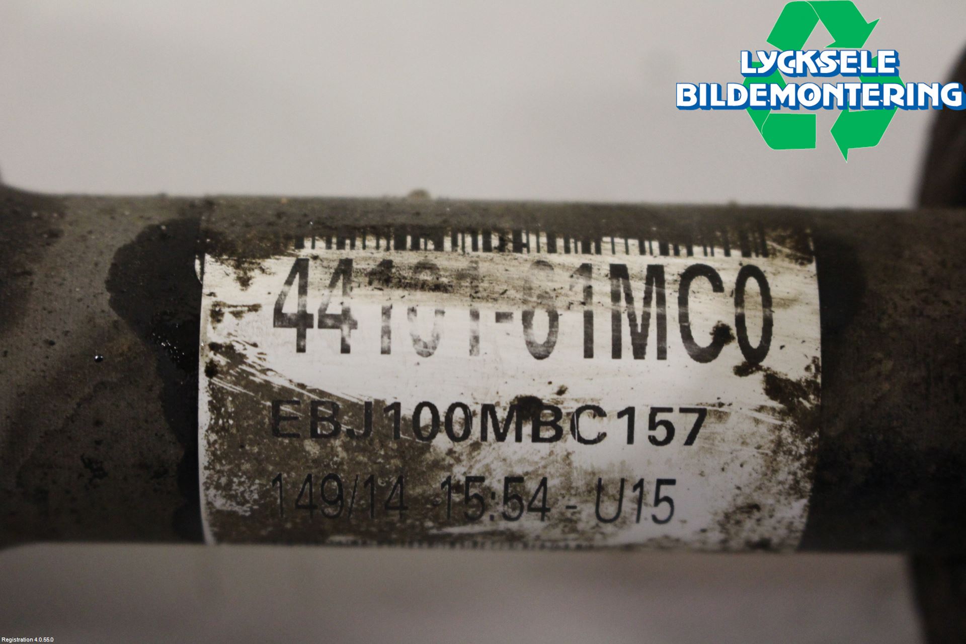 Suzuki SX4 S-CROSS 14-21 Drivaxel Fram Höger