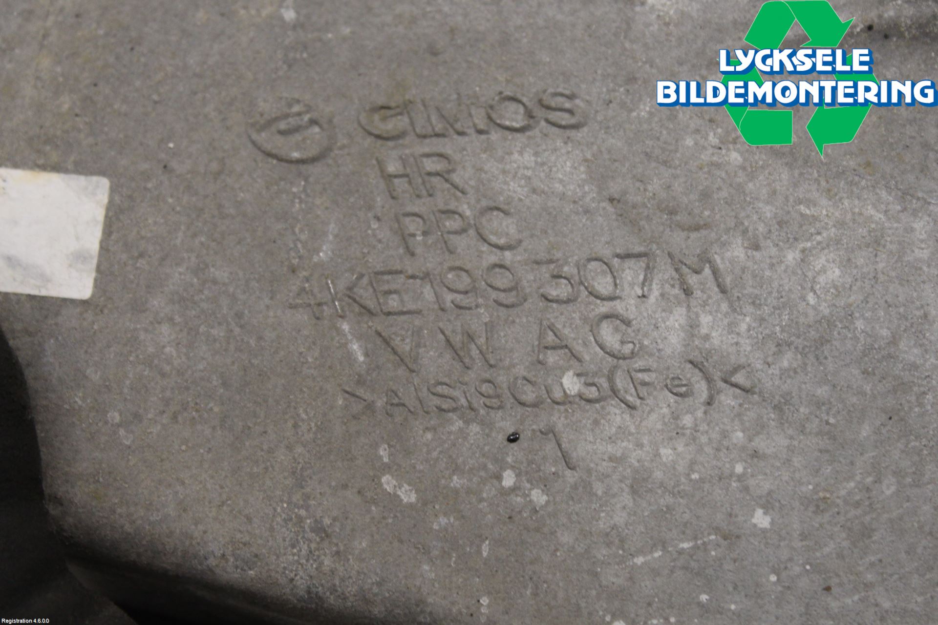 Audi E-TRON, S GE 19- Motorfäste