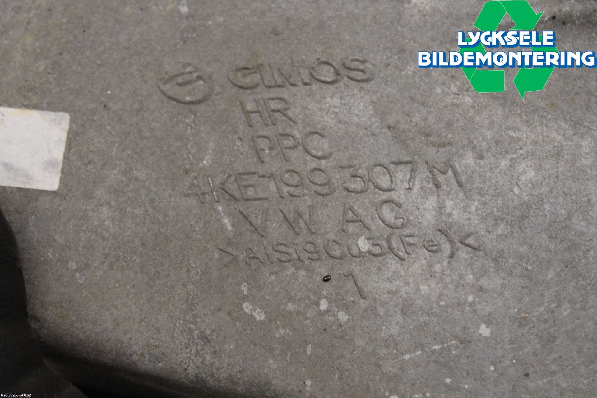 Audi E-TRON, S GE 19- Motorfäste