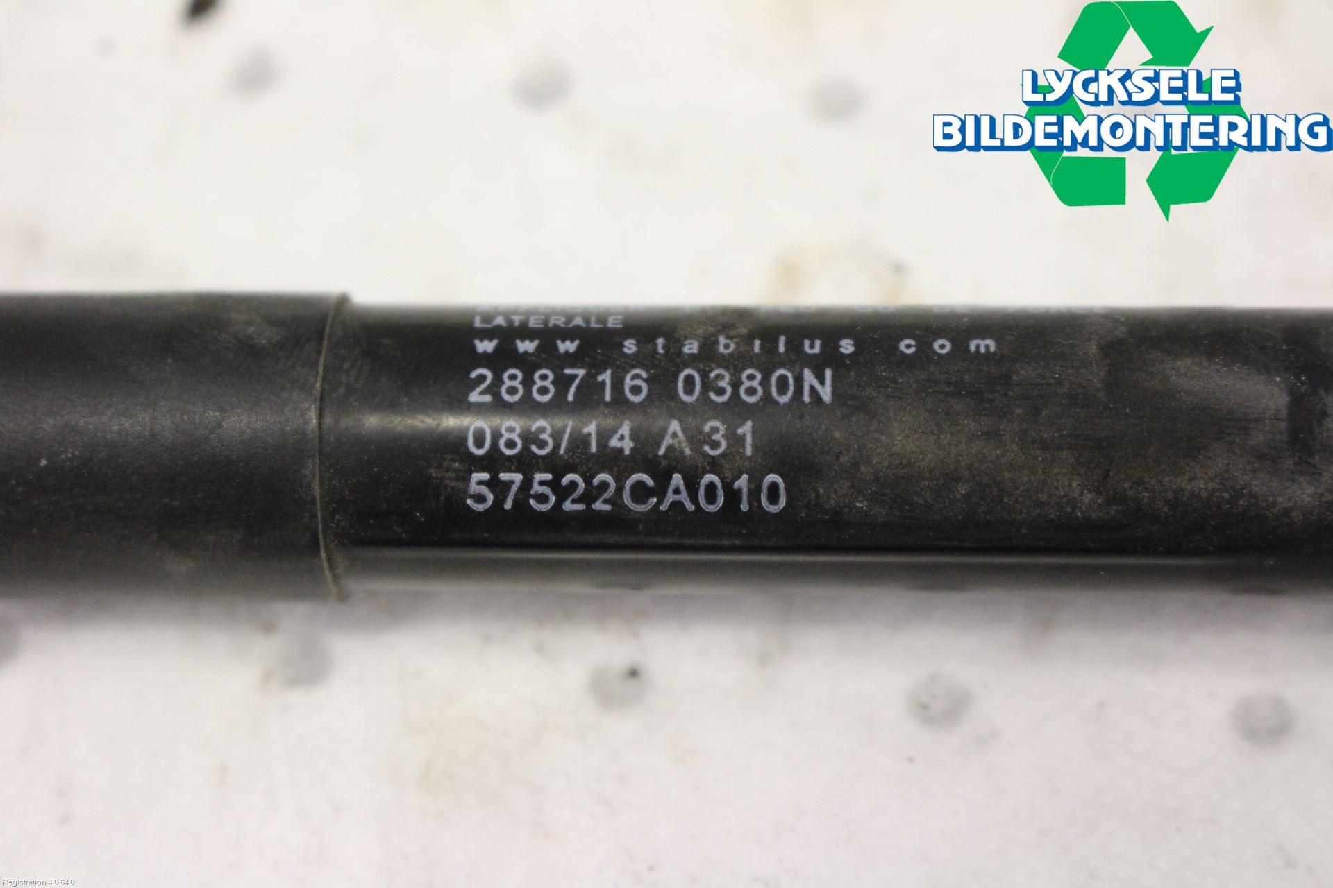 Subaru BRZ Gasfjäder Baklucka