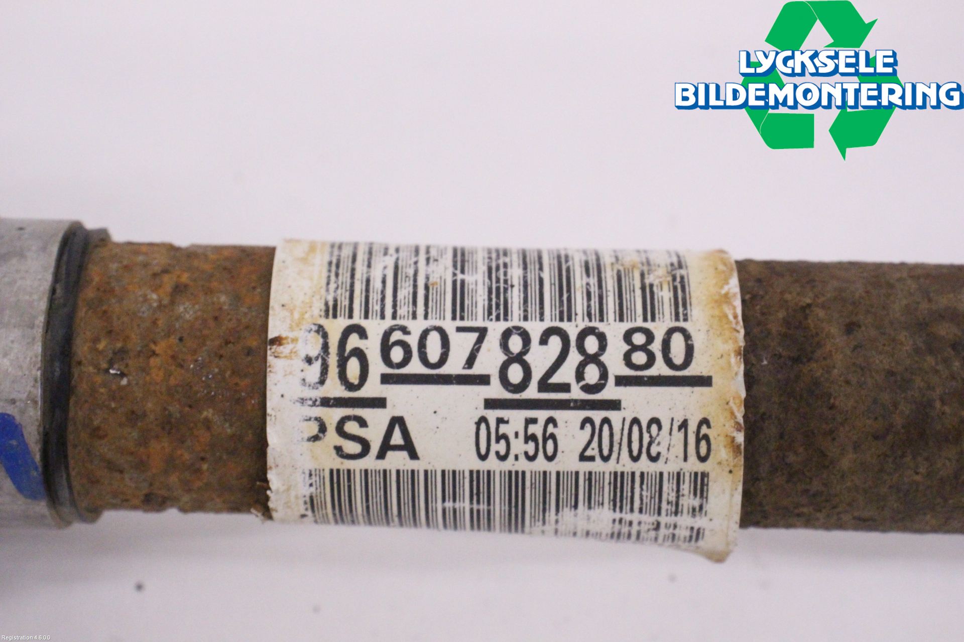 Peugeot PARTNER 16-18 Drivaxel Fram Höger