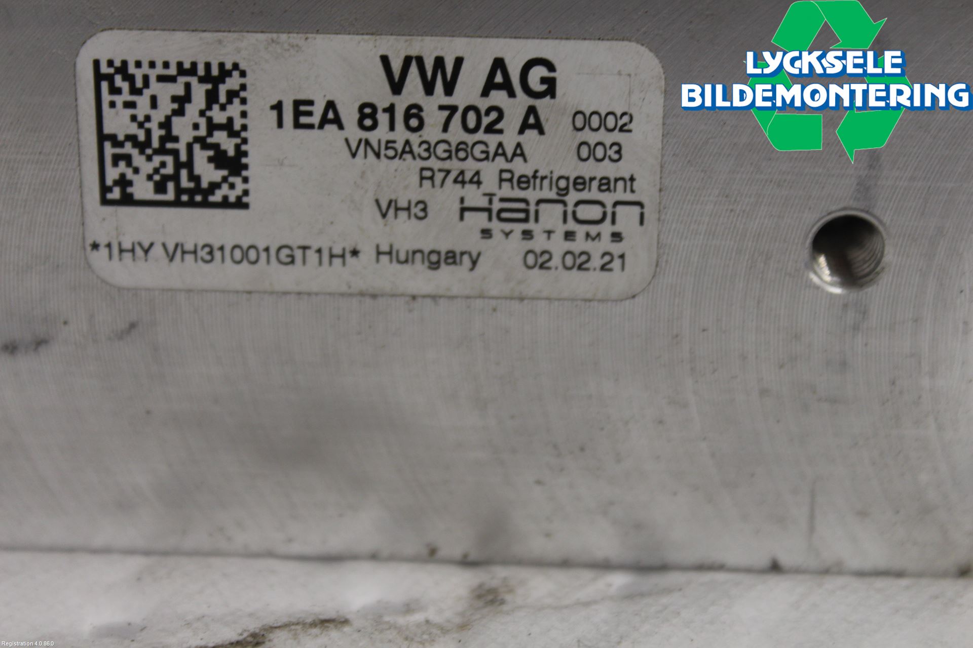 Volkswagen VW ID.3 21- Ac Expansionsventil