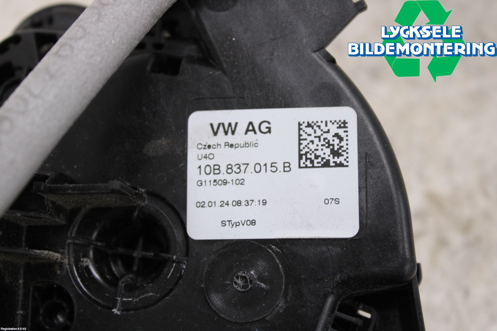 Volkswagen VW TAIGO 22- Låskista-Dörrlås