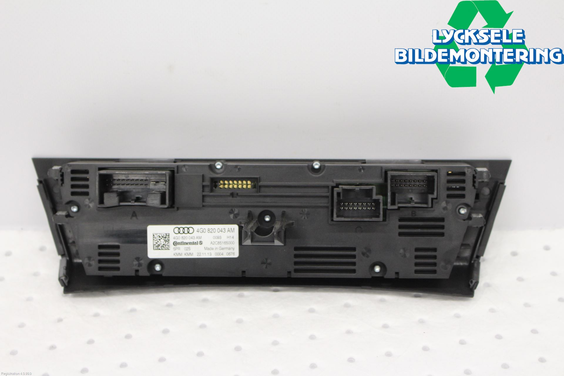 Audi A6/S6 4G 11-18 Ac Styrenhet Ac Manöveren