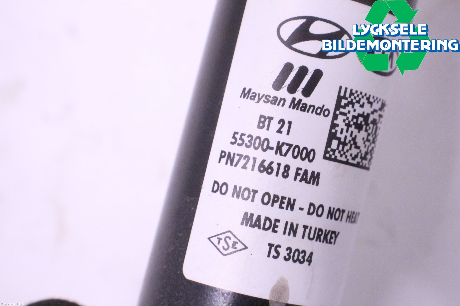 Hyundai i10 LA 20- Stötdämpare Bak