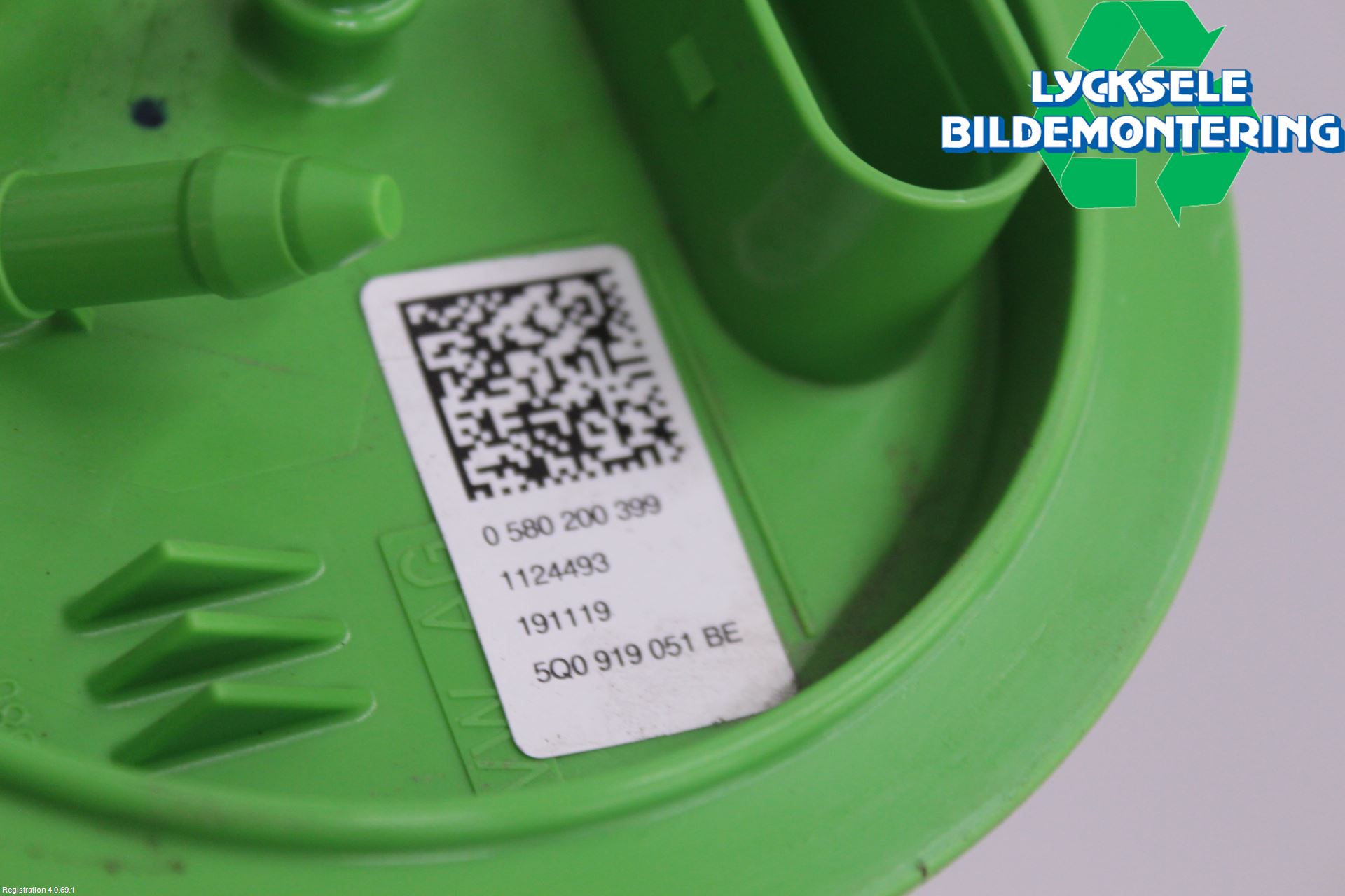 Volkswagen VW GOLF / E-GOLF VII 13-20 Bränslepump El