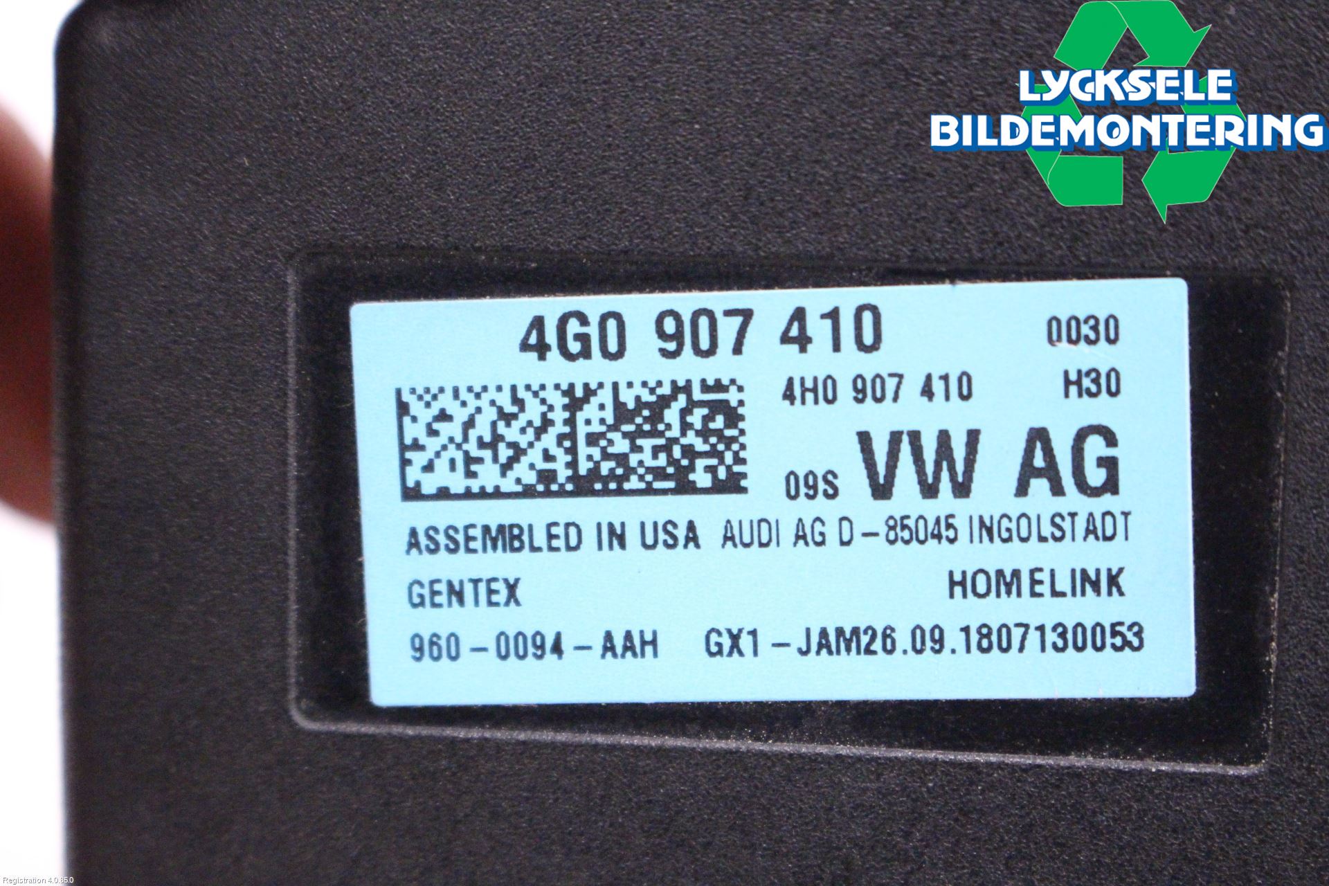 Audi A7/S7 4G 11-17 Styrenhet Övrigt