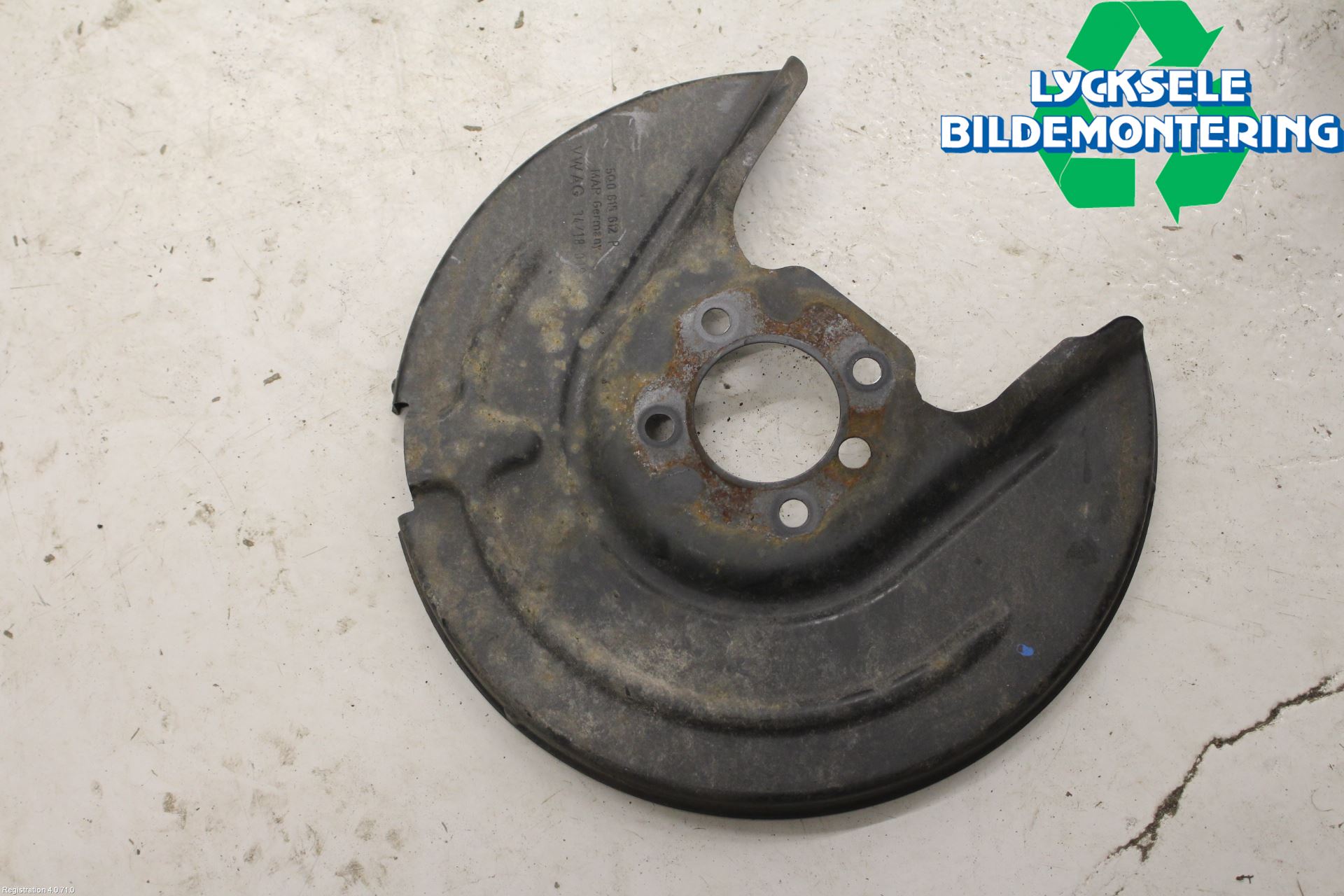 Seat LEON 13-20 Bromssköld Bak