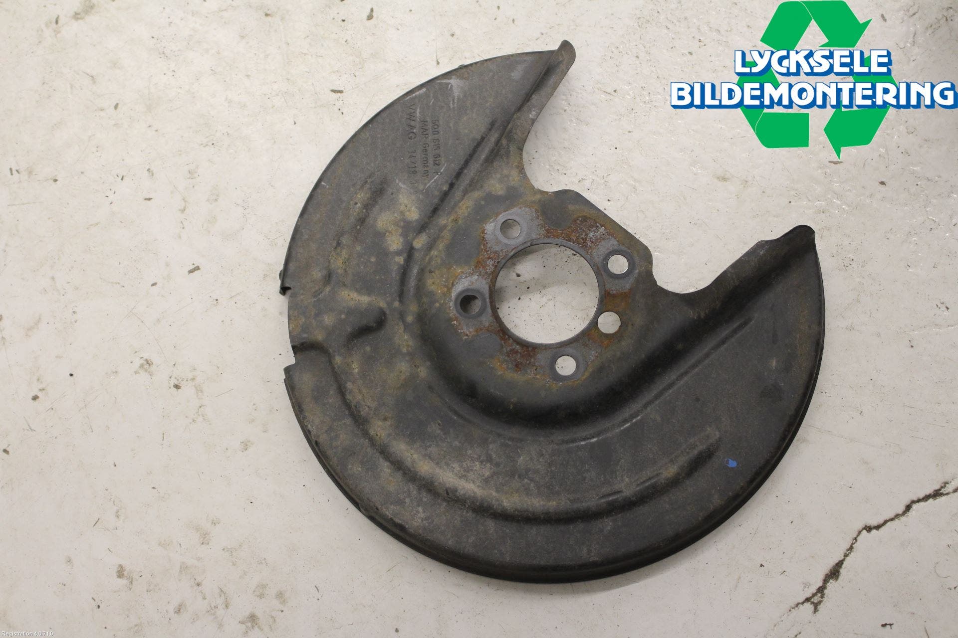 Seat LEON 13-20 Bromssköld Bak