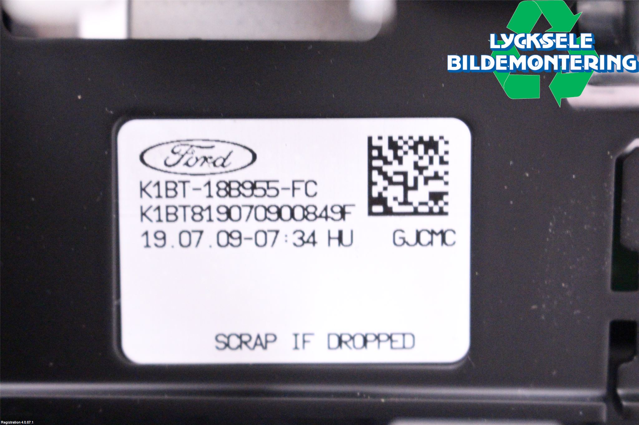 Ford FIESTA (VII) 18-23 Multifunktionsdisplay