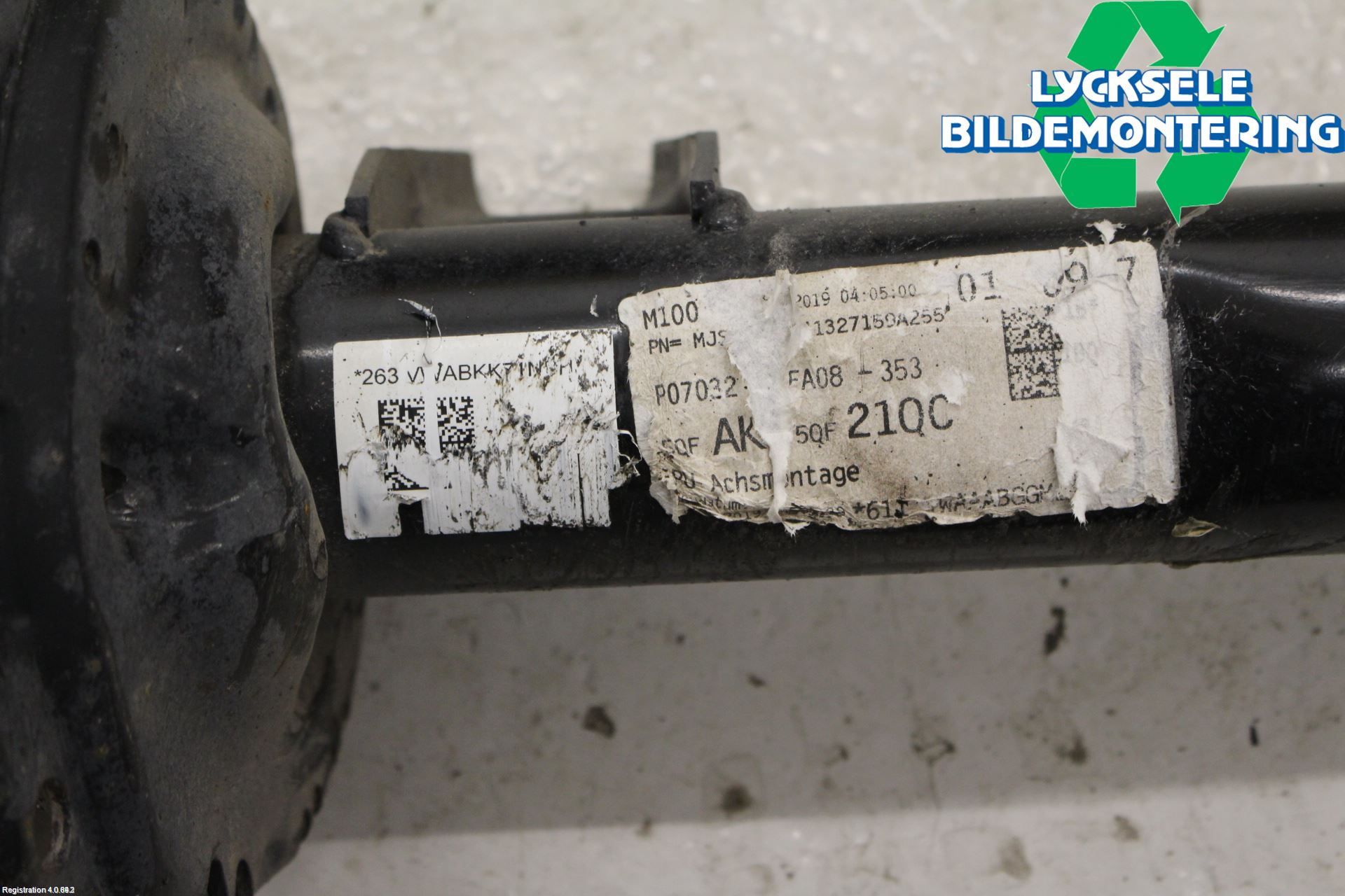 Volkswagen VW TIGUAN 16-24 Fjäderben Fram Höger