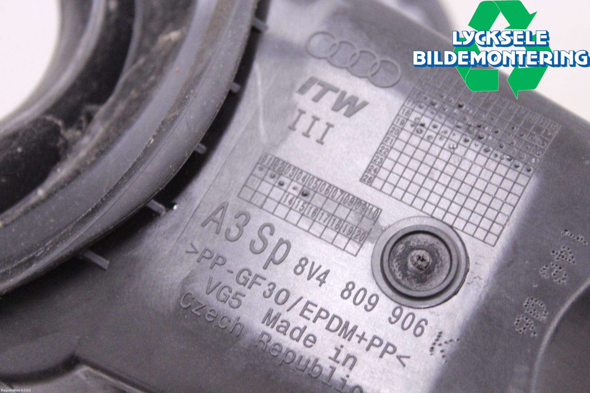 Audi A3/S3 8V 13-20 Tanklucka